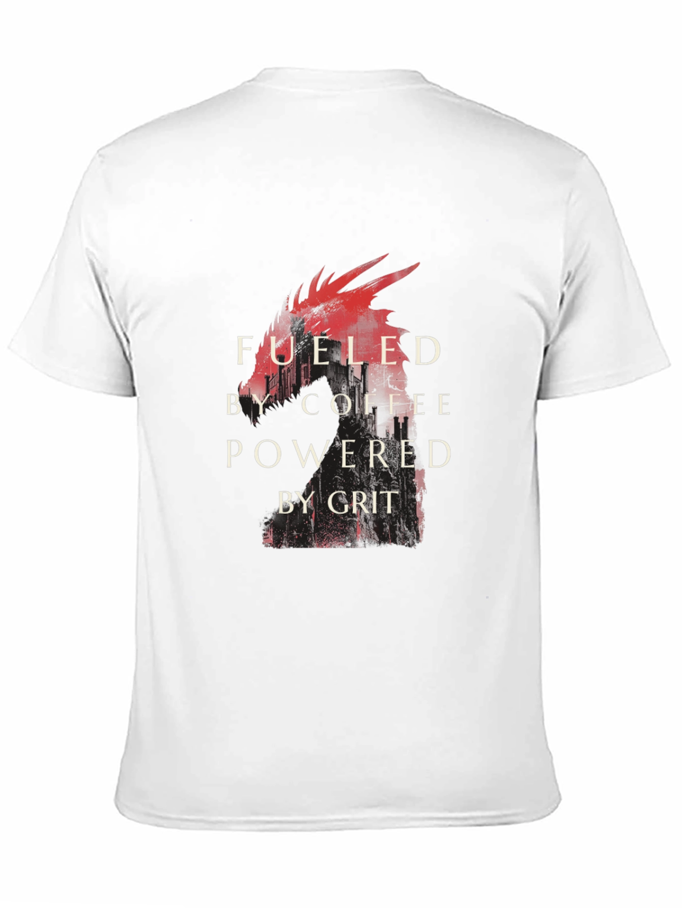 Fueled by Coffee Powered by Grit Graphic Tee