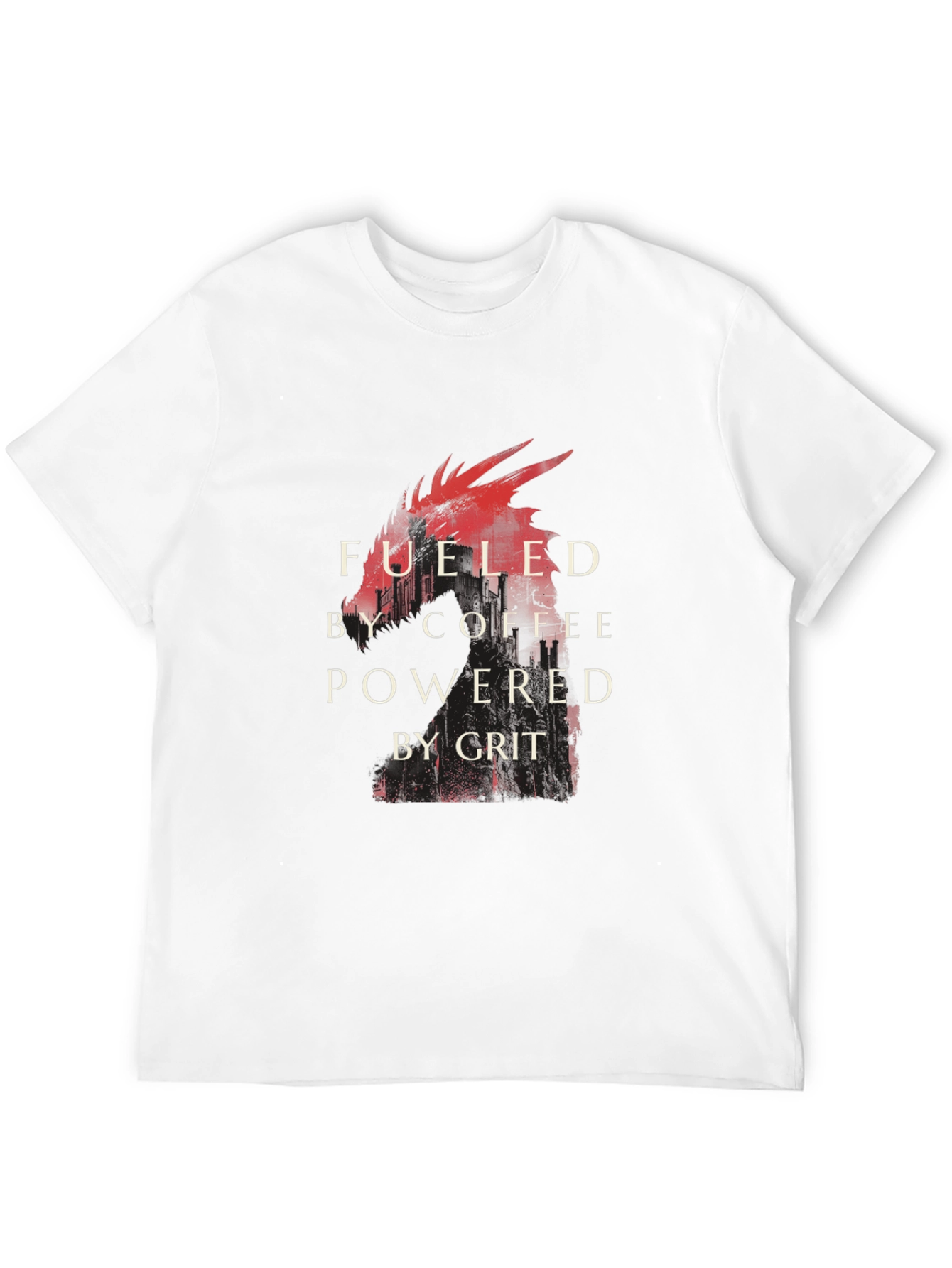 Fueled by Coffee Powered by Grit Graphic Tee