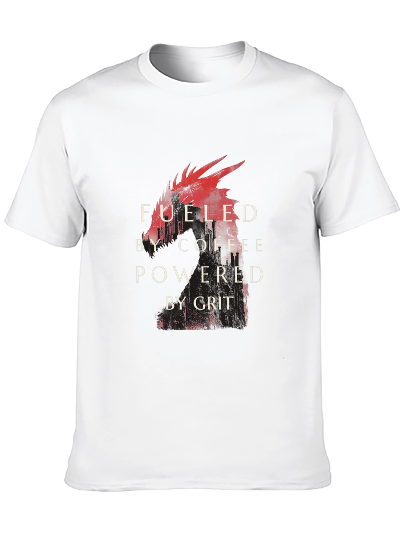 Fueled by Coffee Powered by Grit Graphic Tee