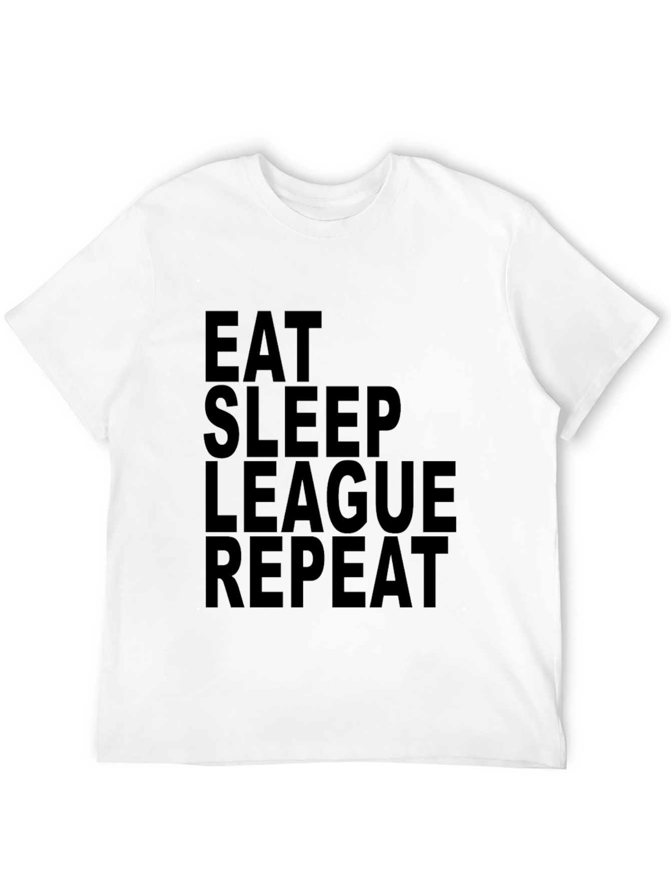 Eat Sleep League Repeat T-Shirt - Gamer Apparel