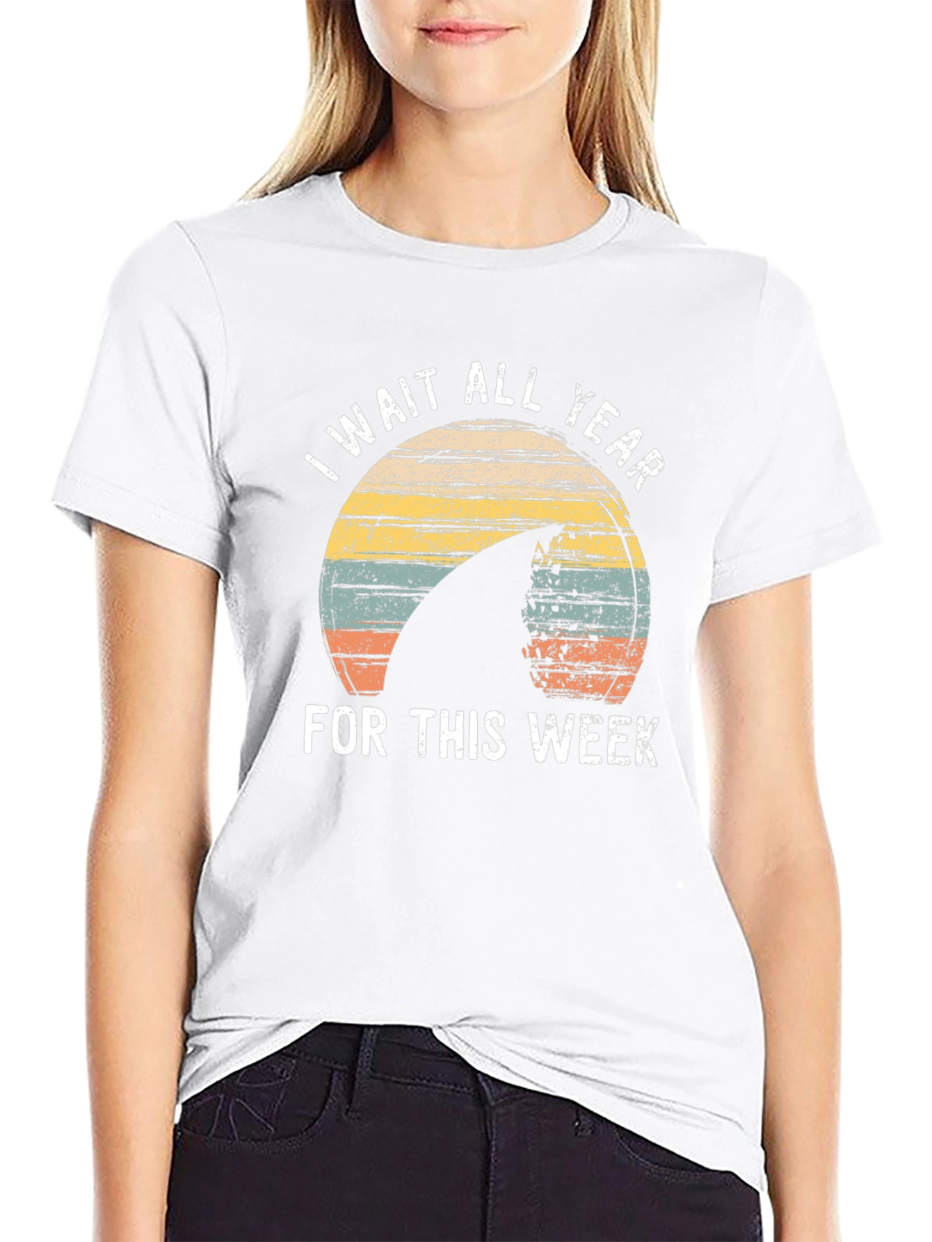 I Wait All Year Shark Week Tee