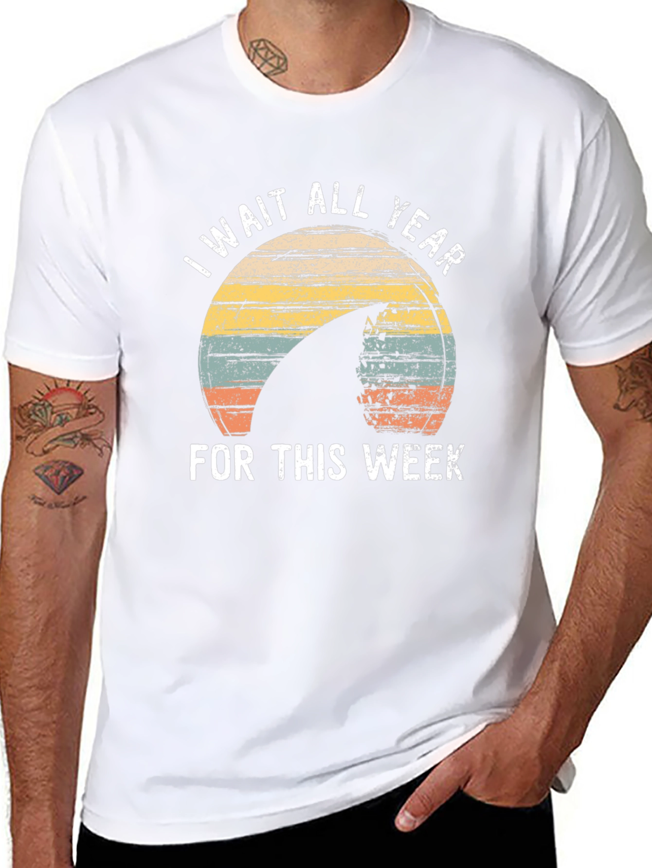 I Wait All Year Shark Week Tee
