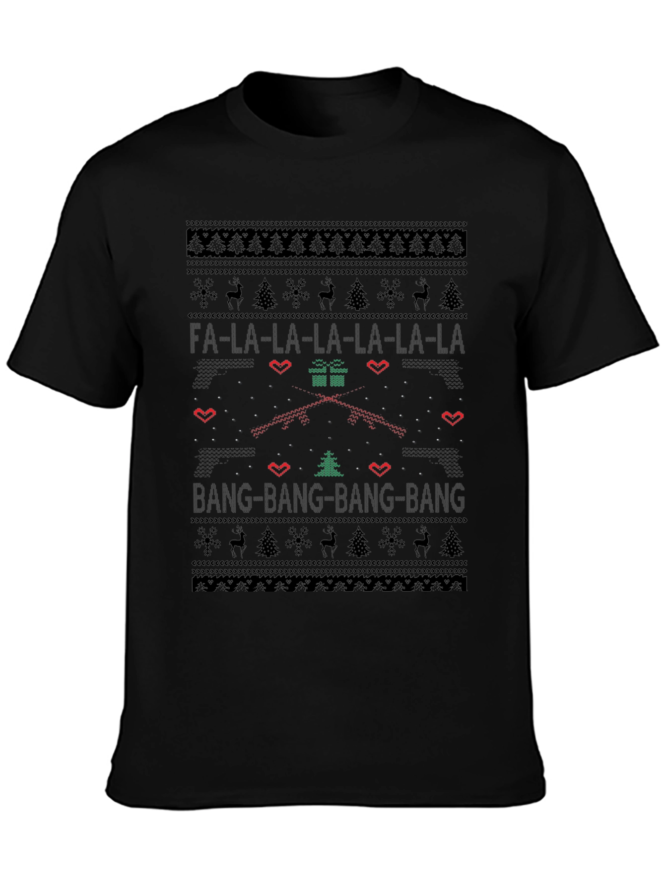 Fa La La Bang Bang Christmas T-Shirt