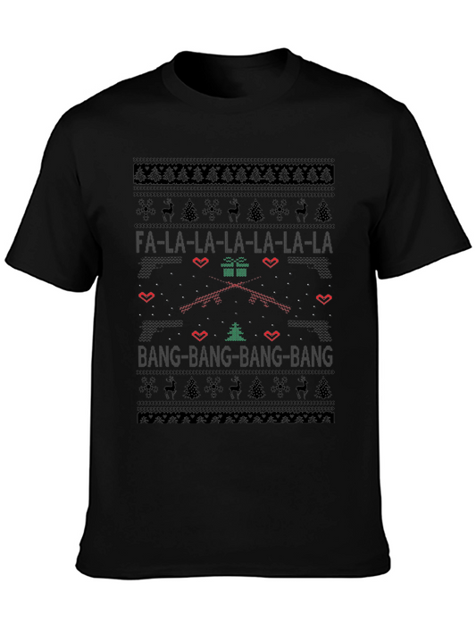 Fa La La Bang Bang Christmas T-Shirt