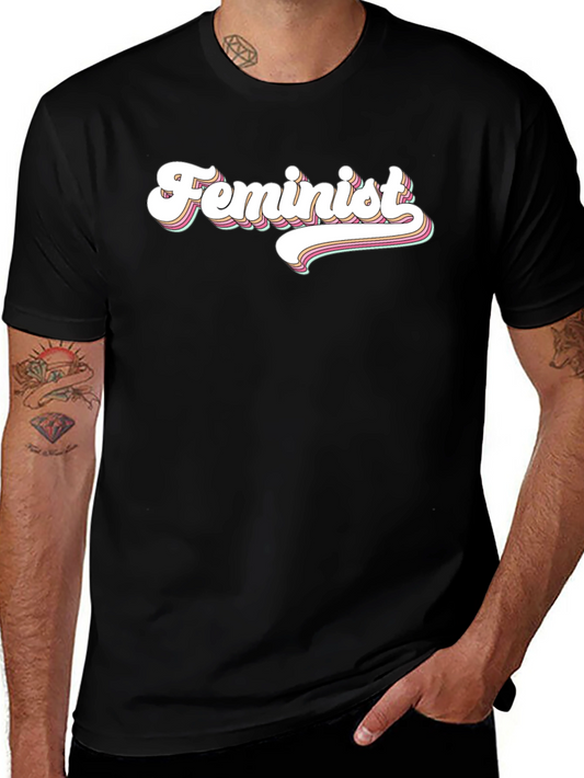 Feminist Retro T-Shirt - Vintage Style Graphic Tee