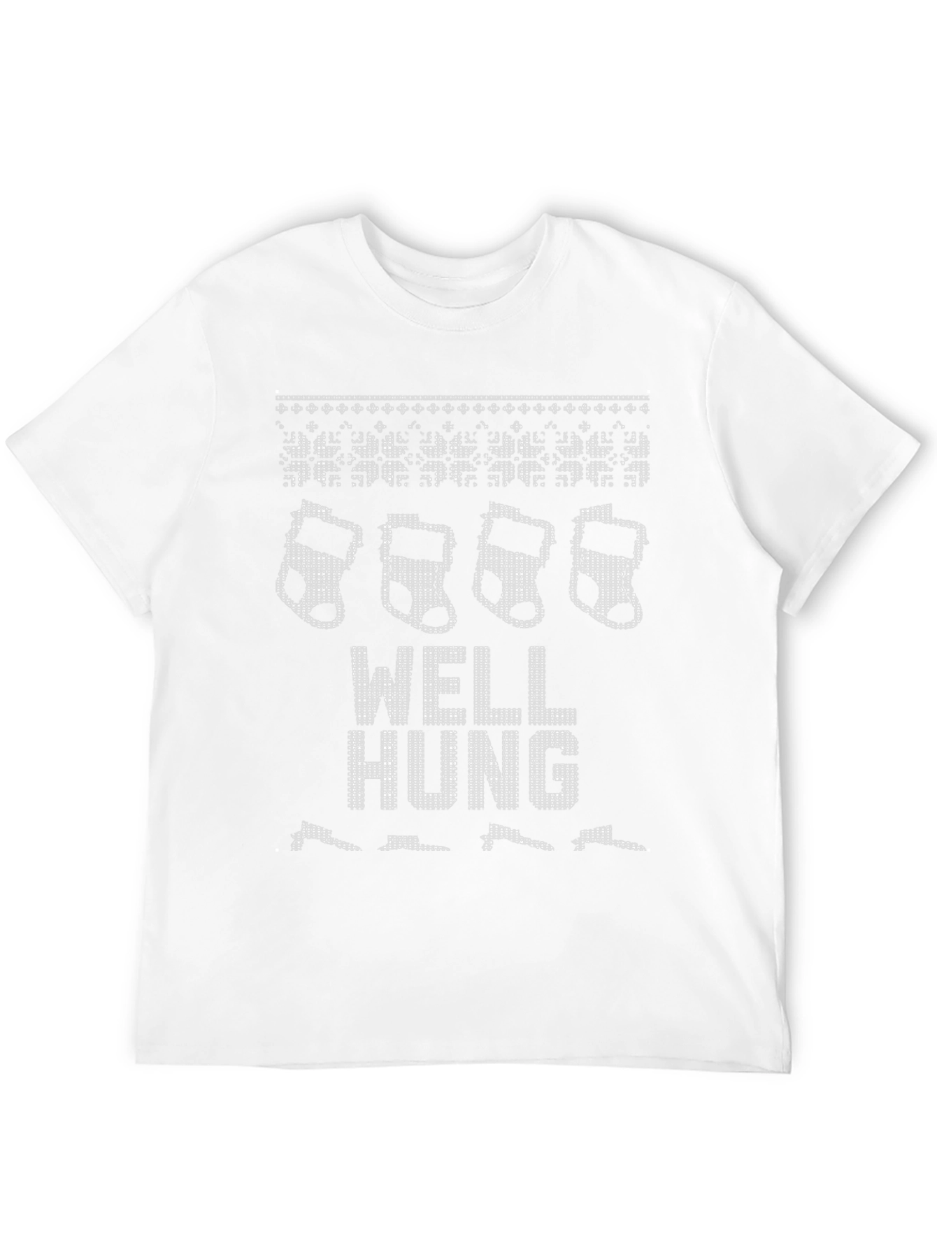 Well Hung Ugly Christmas T-Shirt
