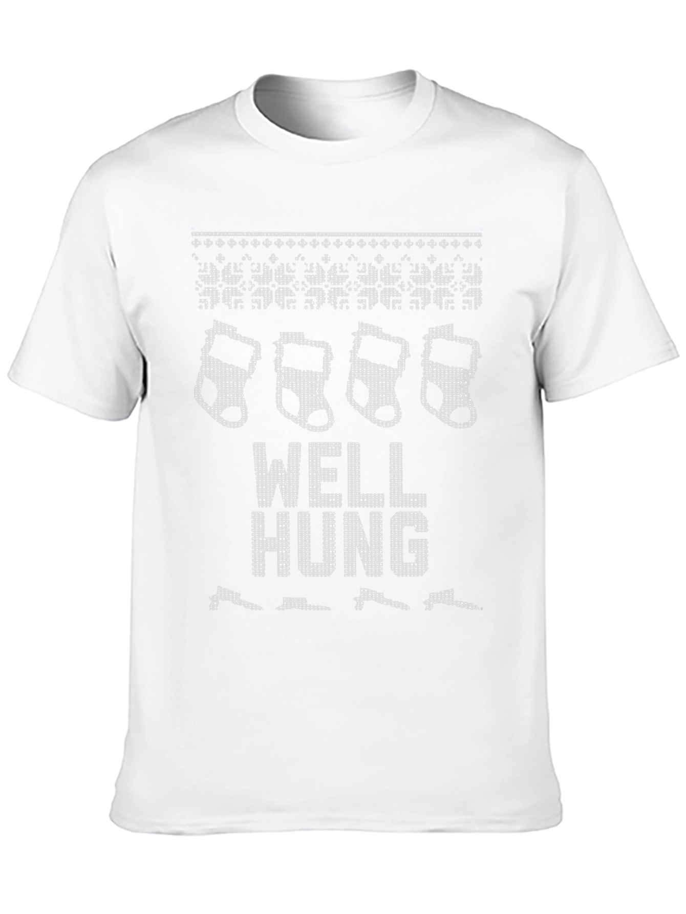 Well Hung Ugly Christmas T-Shirt