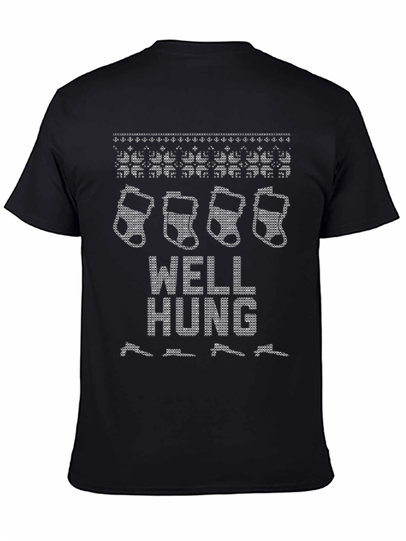 Well Hung Ugly Christmas T-Shirt