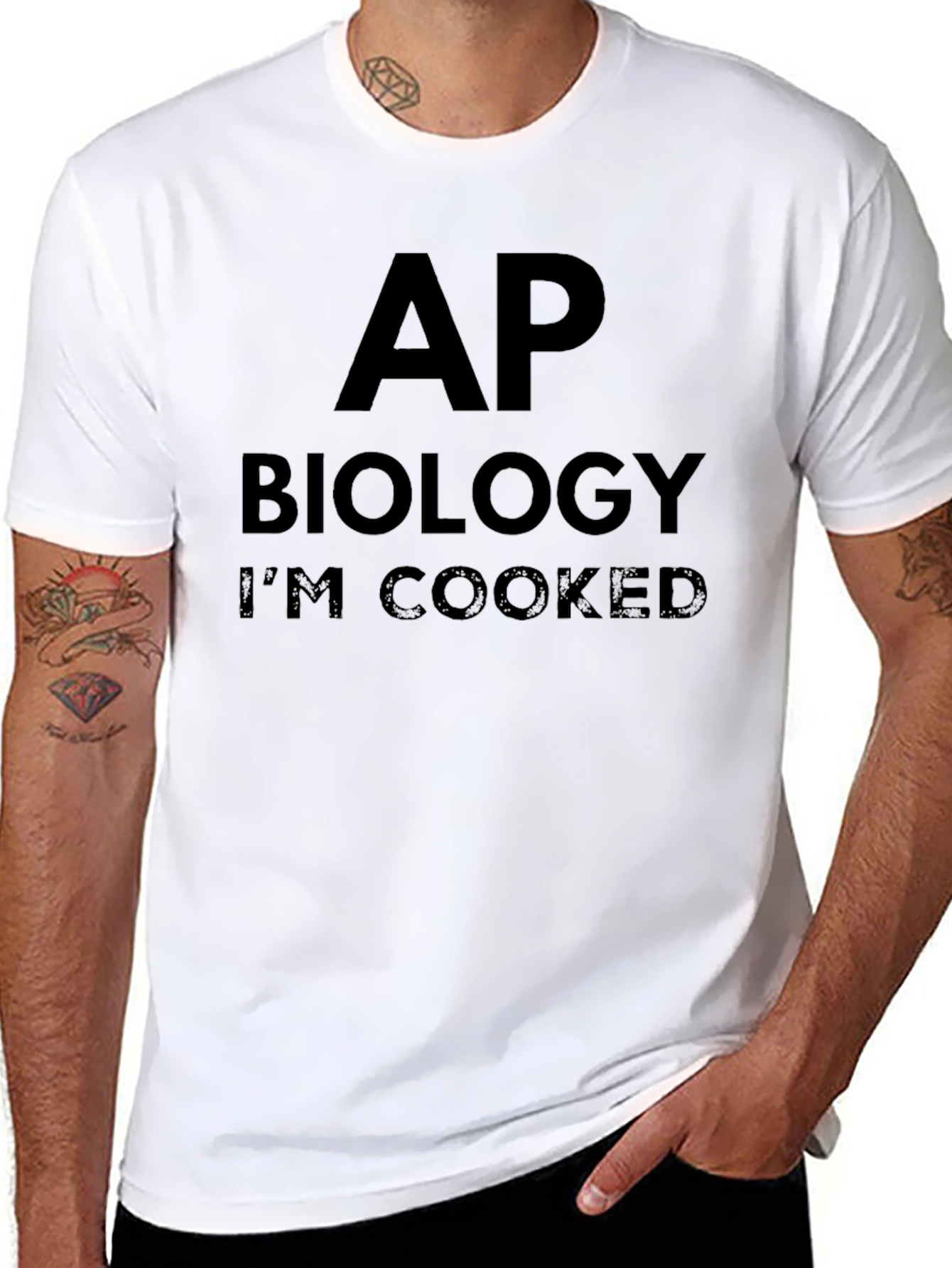 AP Biology Im Cooked T-Shirt Funny Student Tee