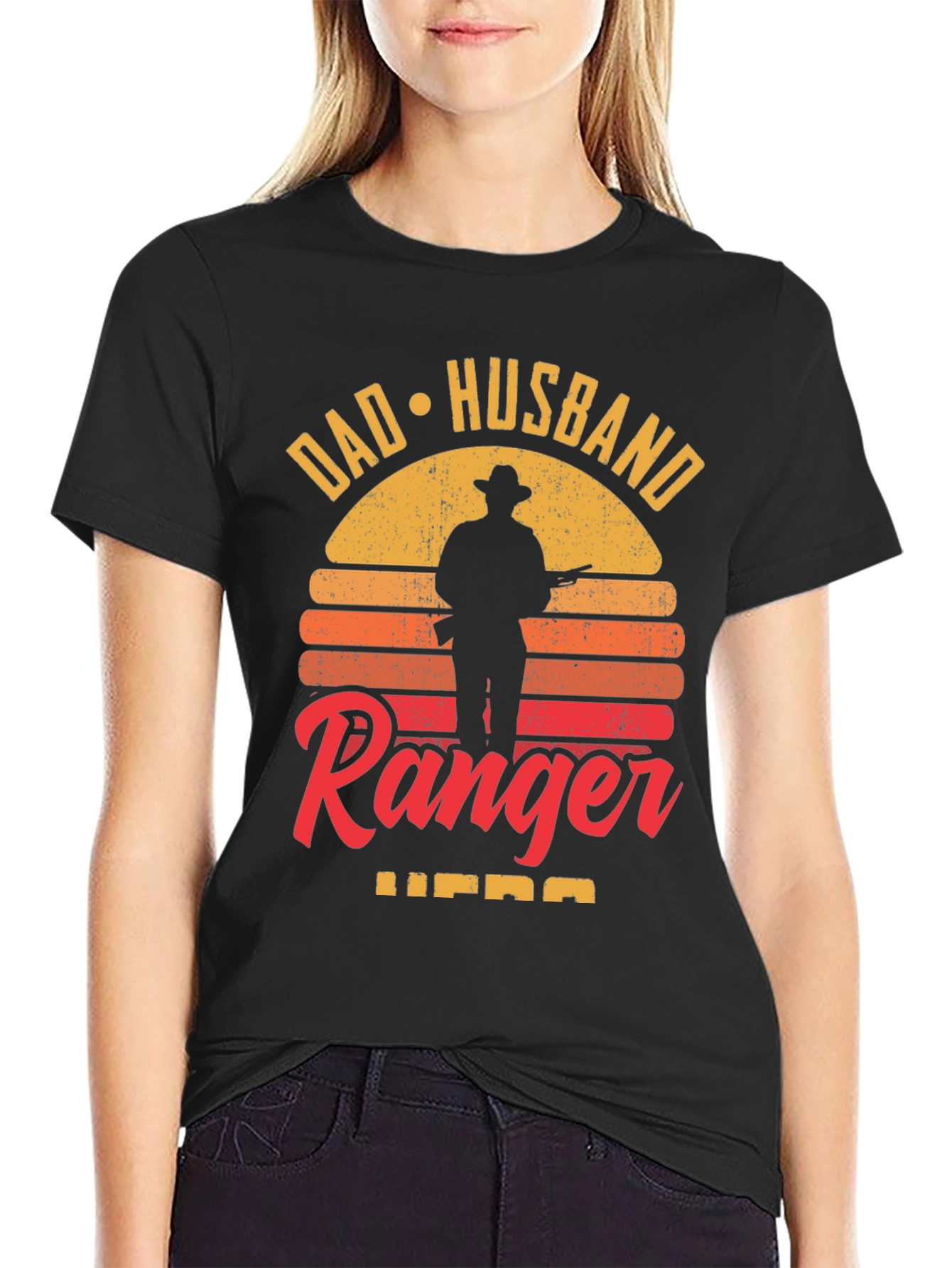 Dad Husband Ranger Hero T-Shirt