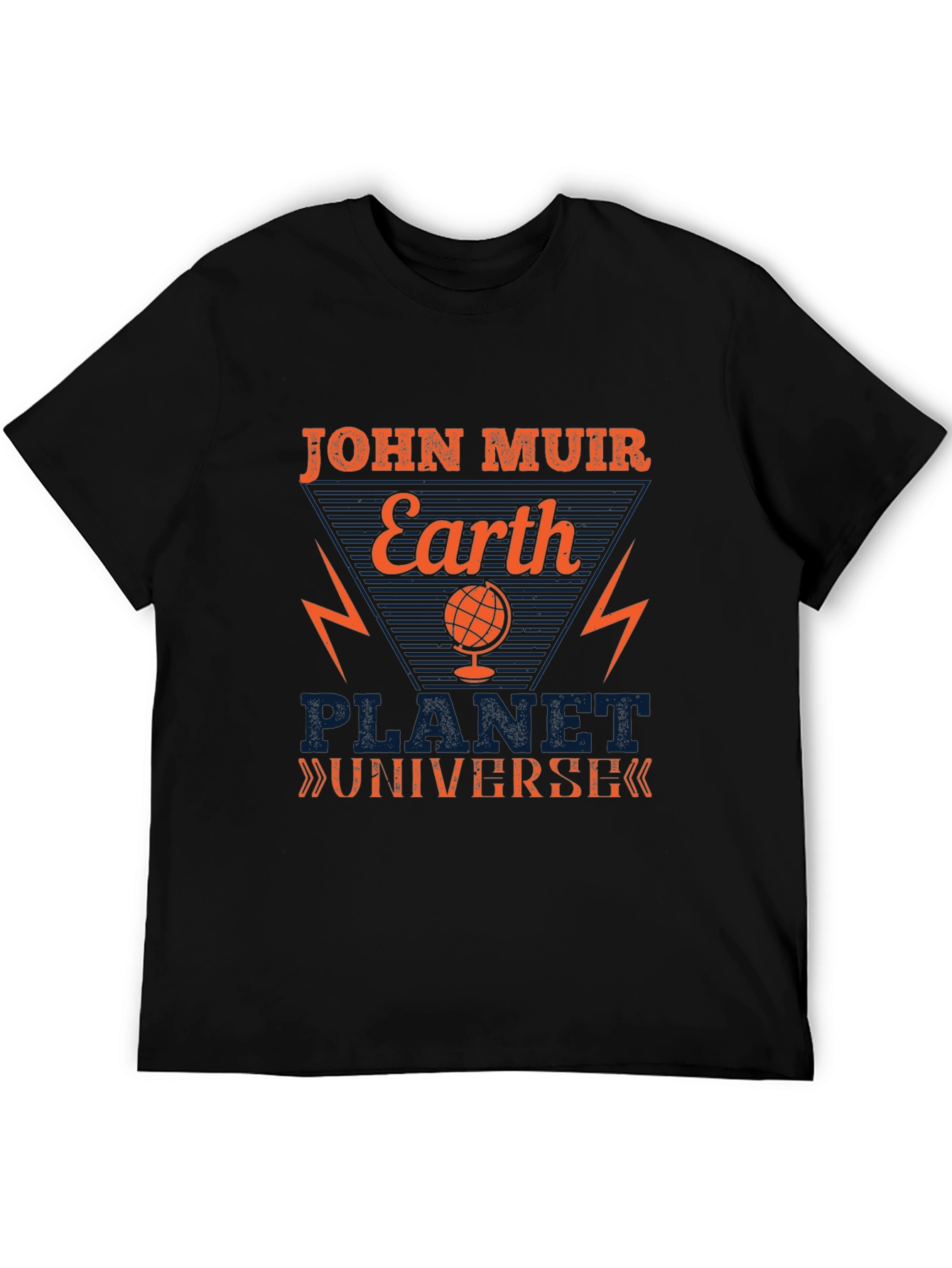 John Muir Earth Planet Universe Graphic Tee