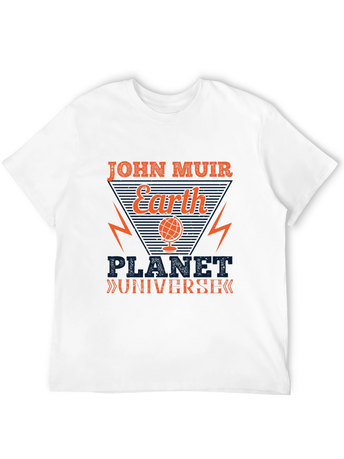 John Muir Earth Planet Universe Graphic Tee