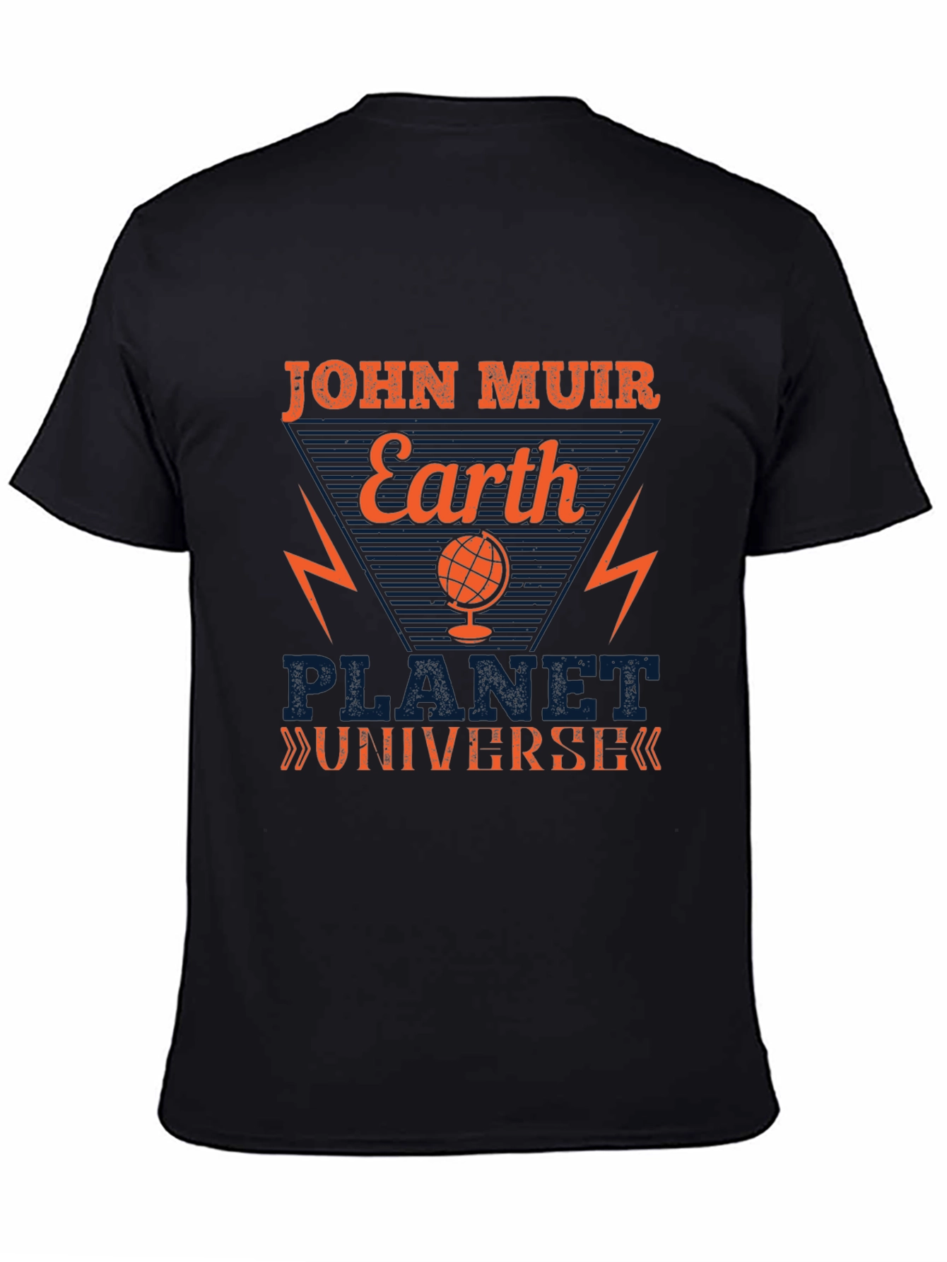 John Muir Earth Planet Universe Graphic Tee