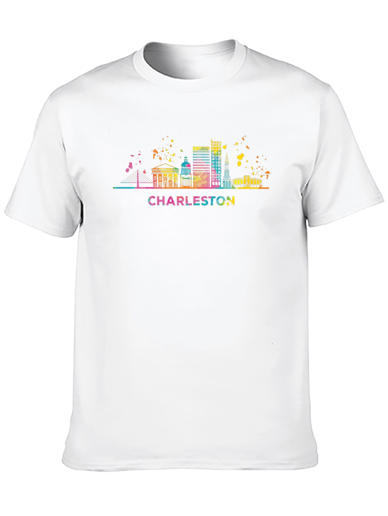 Charleston Skyline Graphic Tee