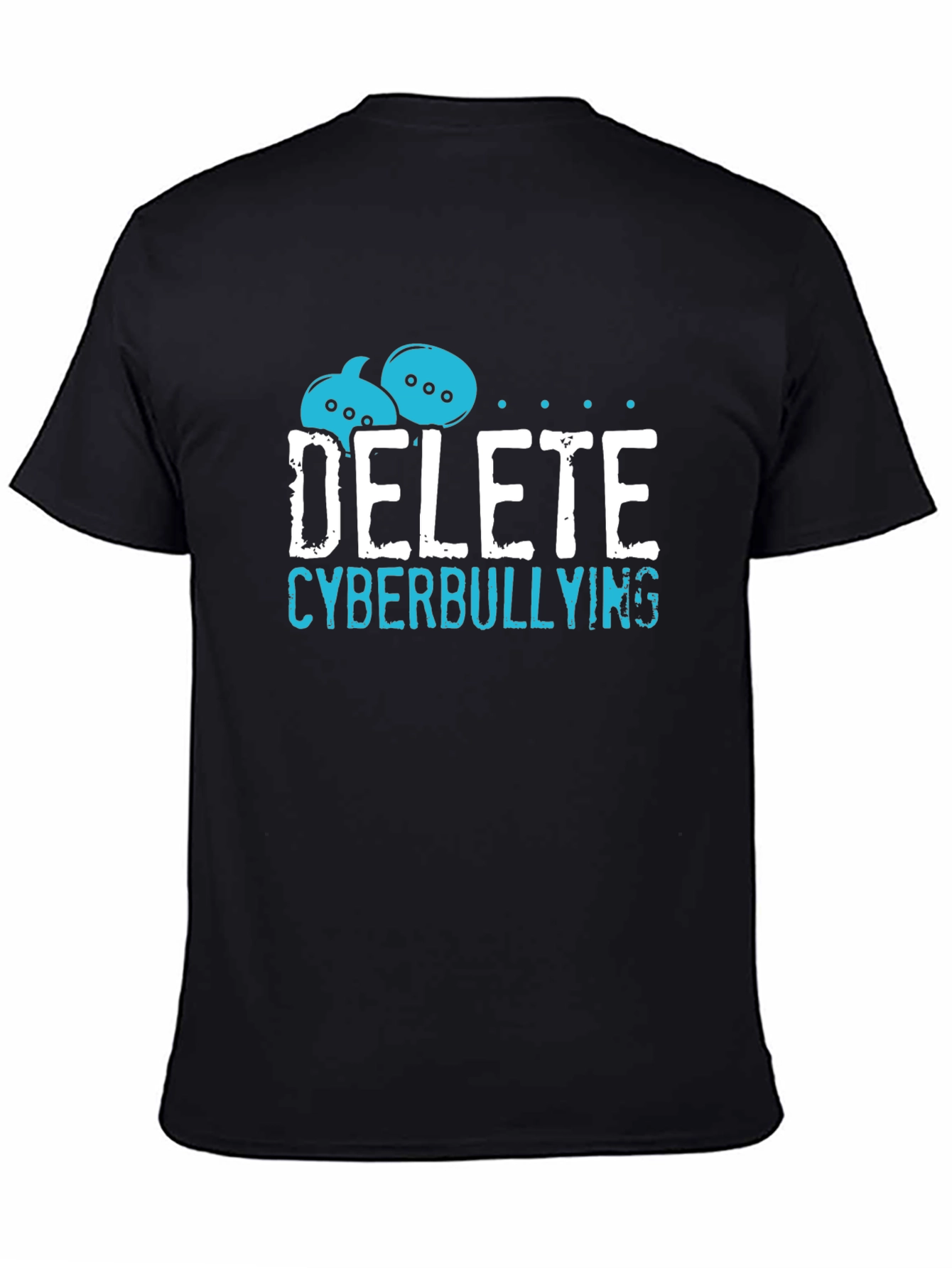 Delete Cyberbullying Graphic Tee - Unisex Anti-Bullying Shirt
