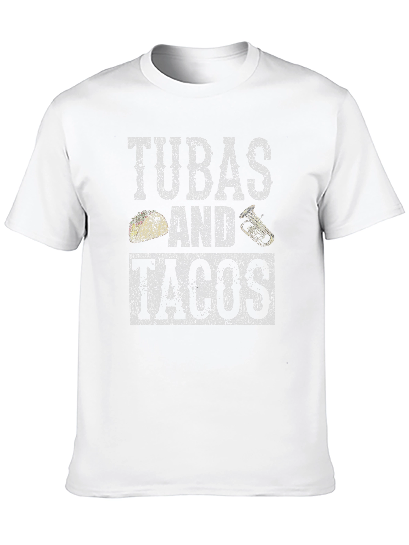 Tuba & Tacos Graphic T-Shirt - Novelty Band Tee