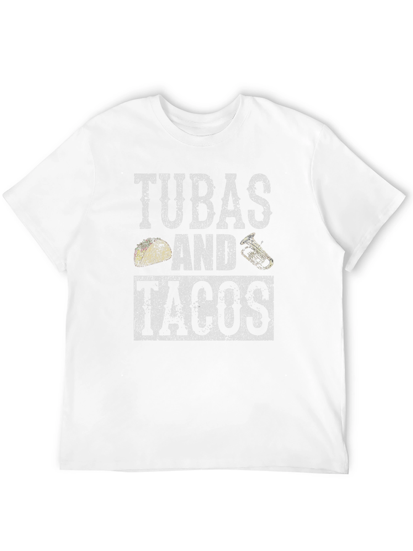Tuba & Tacos Graphic T-Shirt - Novelty Band Tee