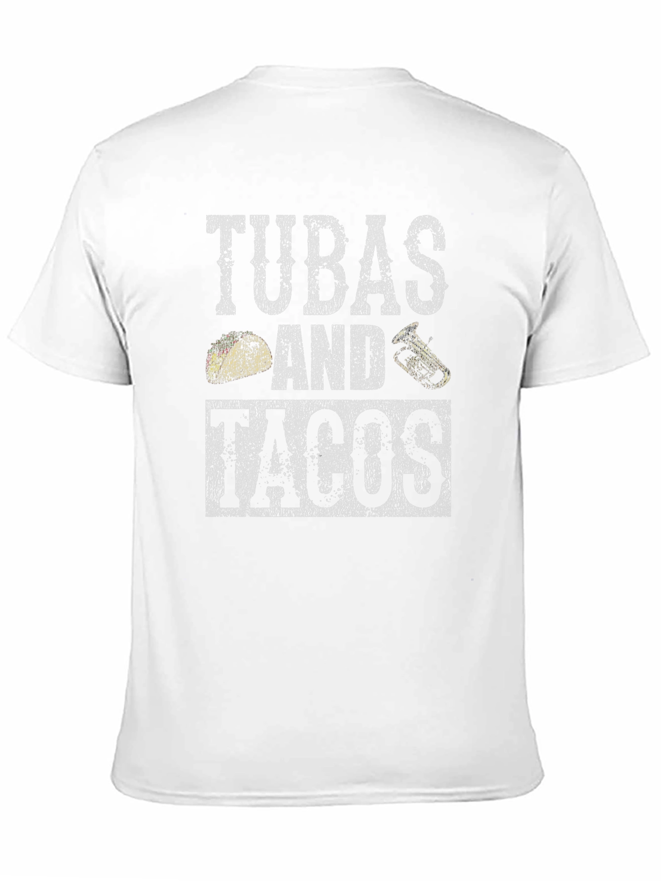 Tuba & Tacos Graphic T-Shirt - Novelty Band Tee