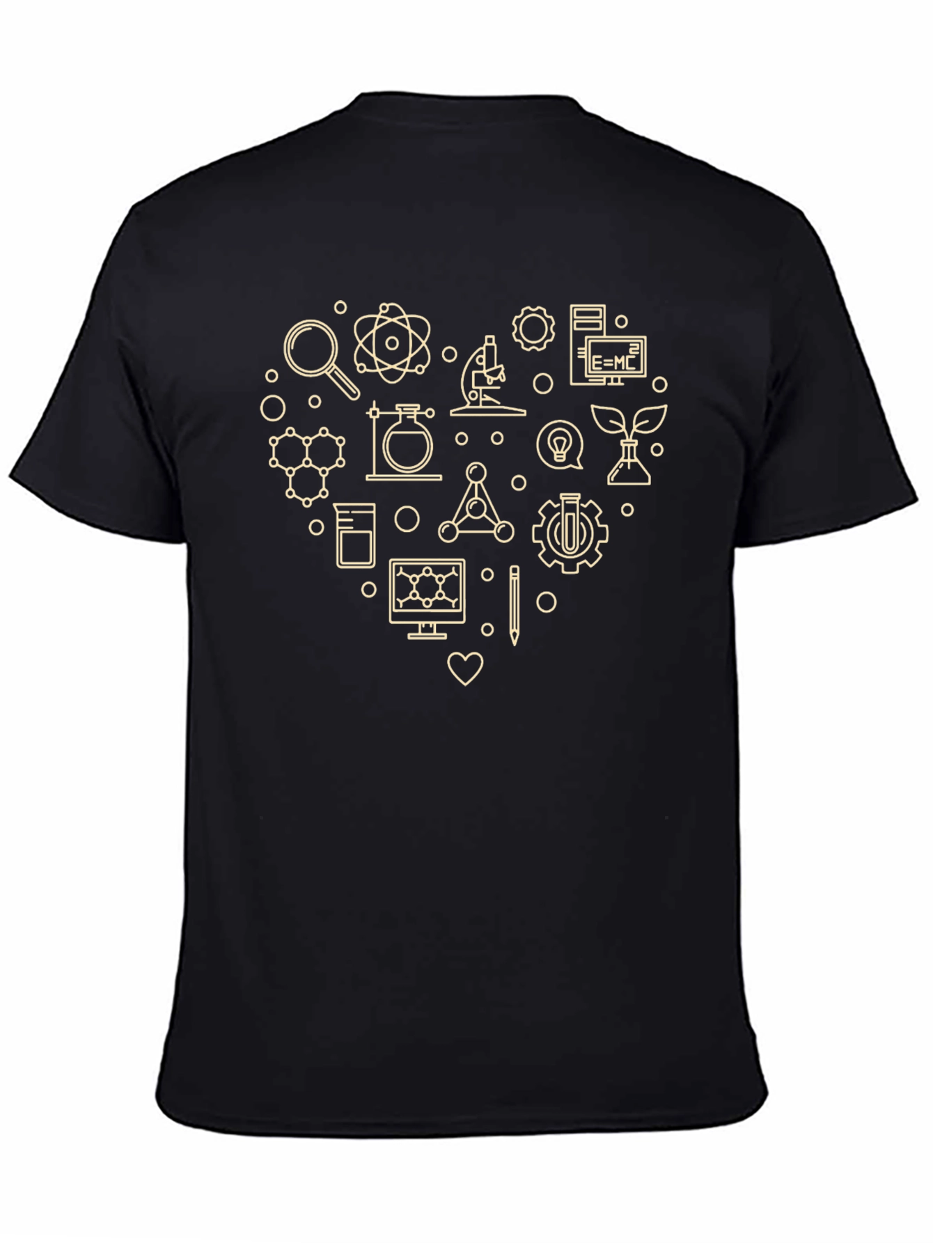 Science Lovers T-Shirt: Heart of Science