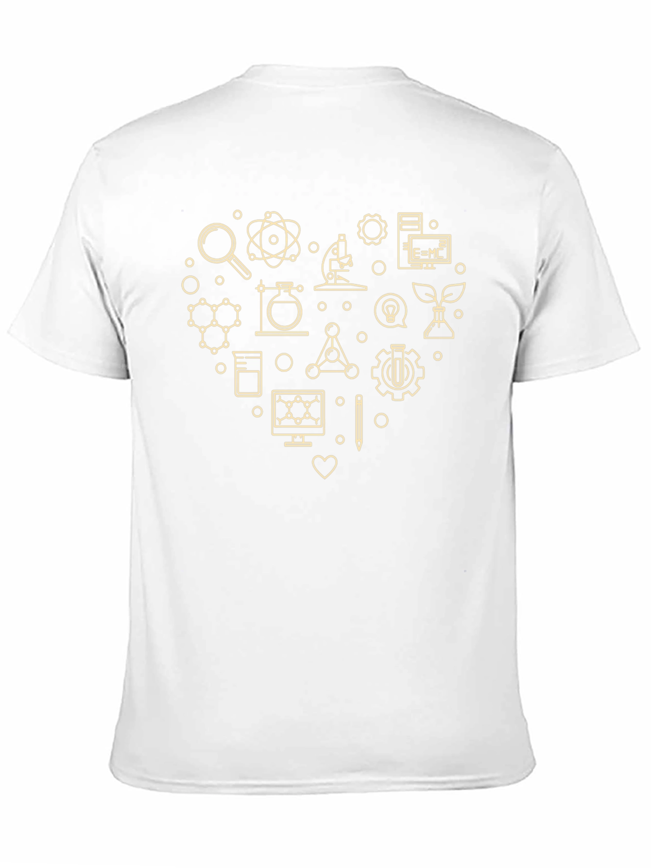 Science Lovers T-Shirt: Heart of Science