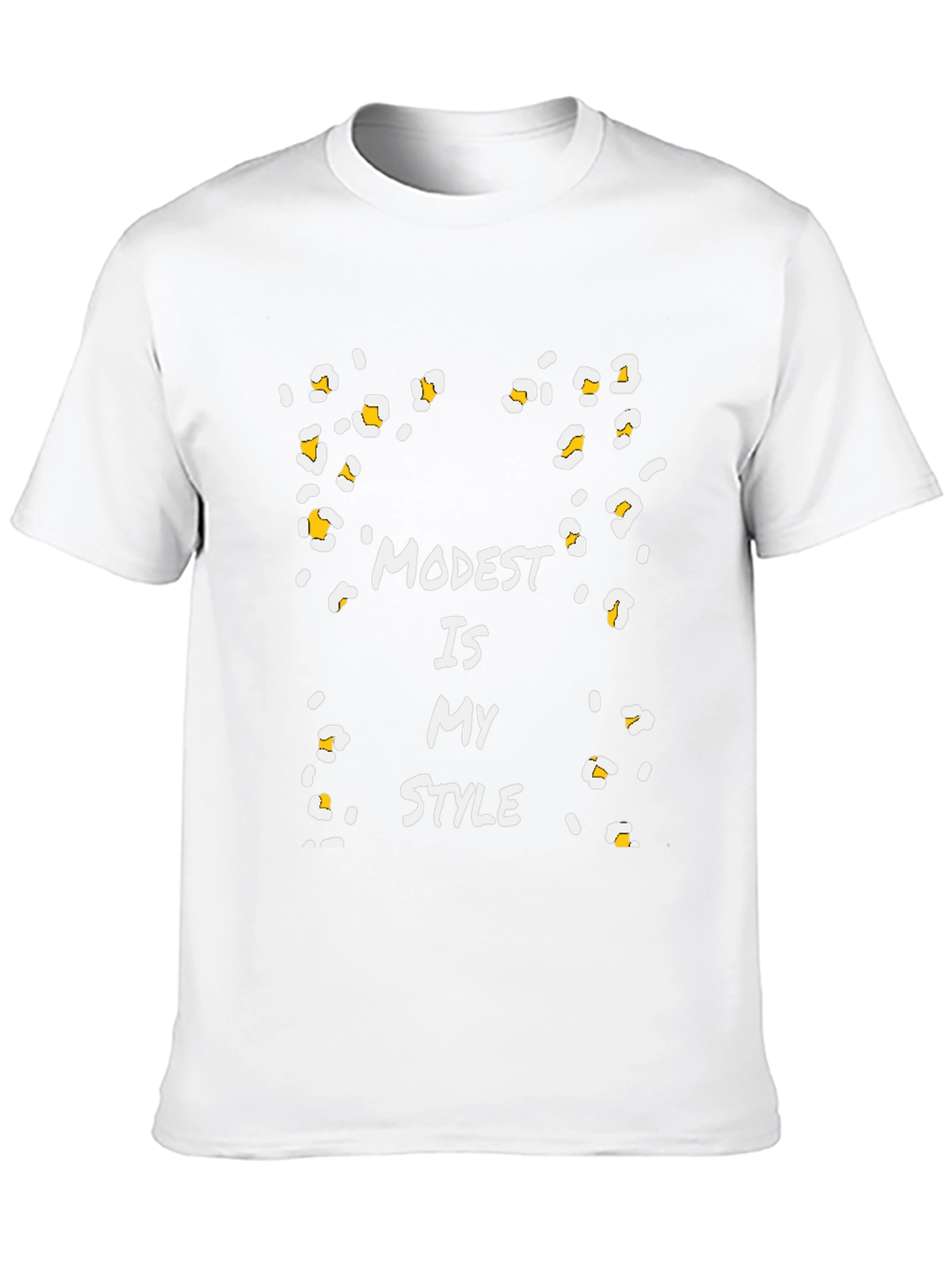 Modest Is My Style Graphic T-Shirt - Black