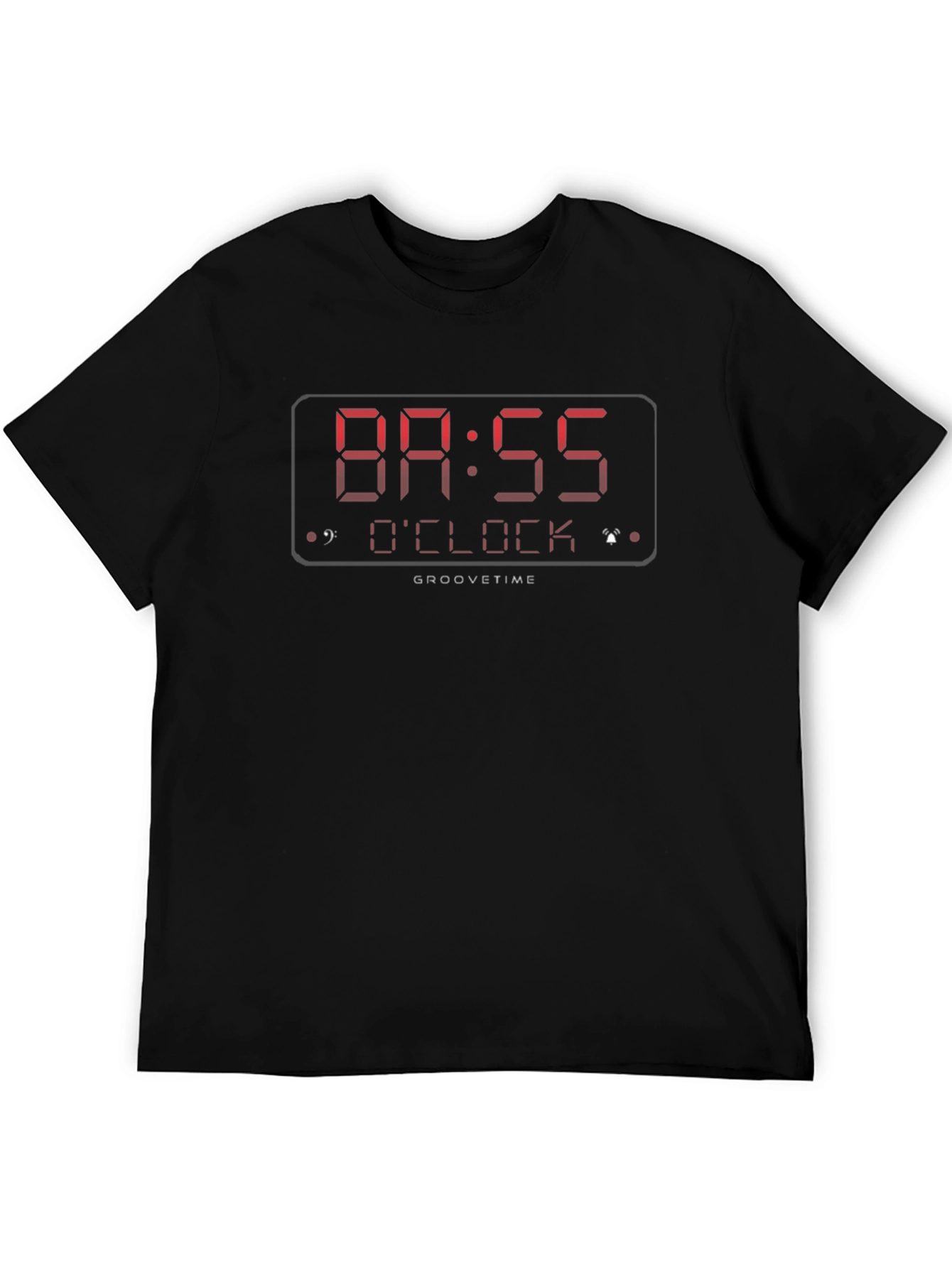 Groovetime Bass OClock T-Shirt - Cool Graphic Tee