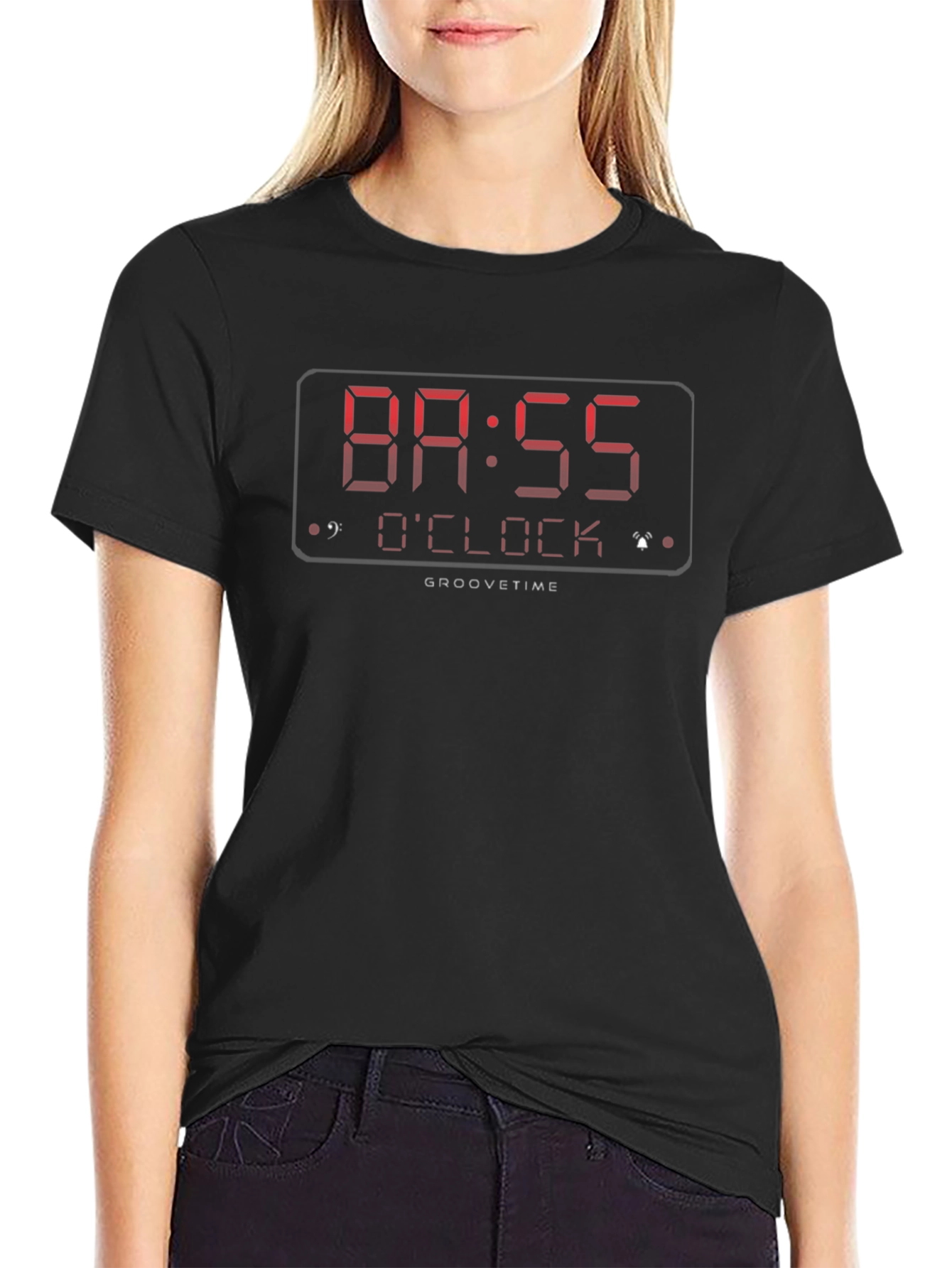 Groovetime Bass OClock T-Shirt - Cool Graphic Tee