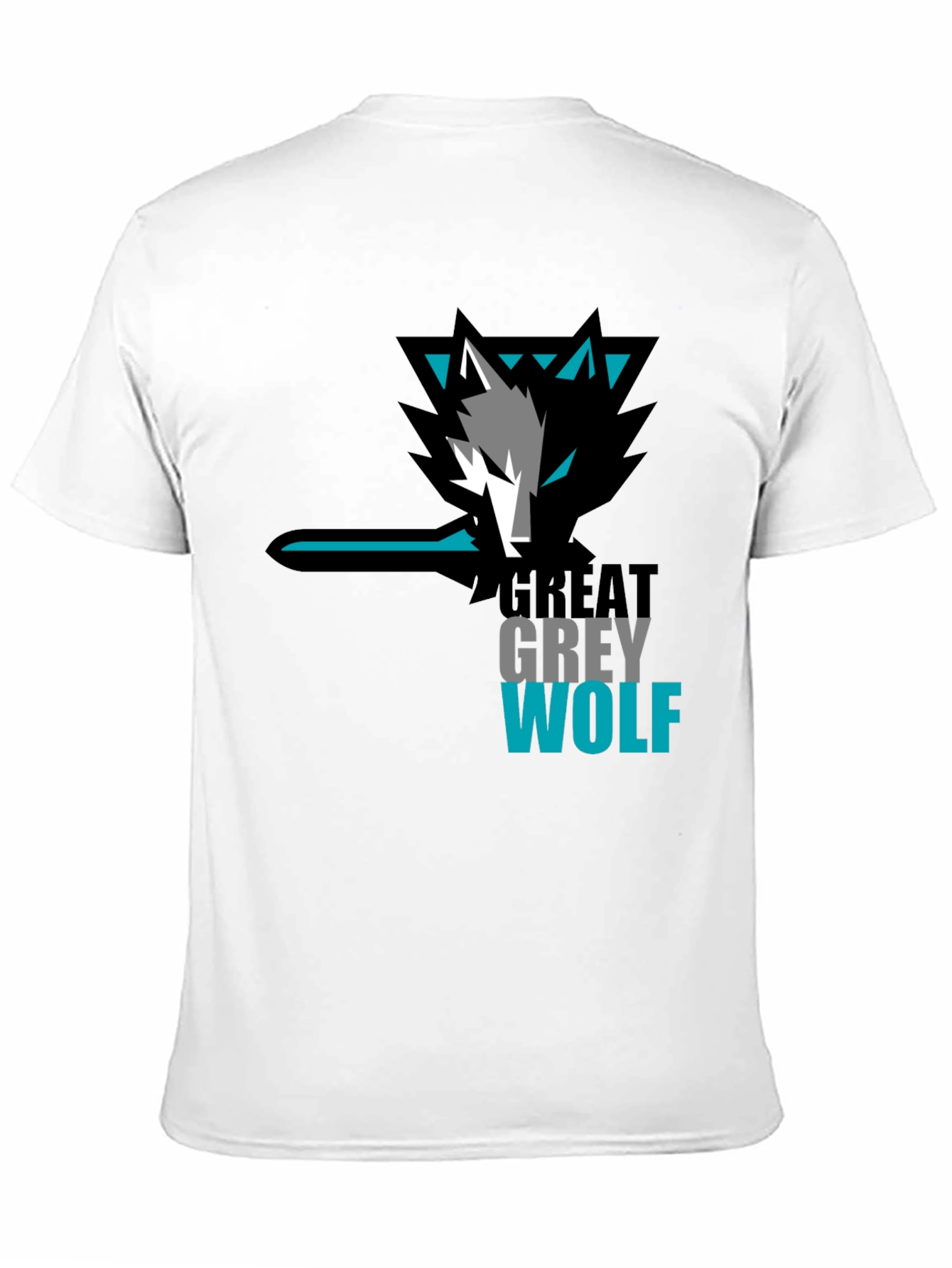 Great Grey Wolf Graphic T-Shirt