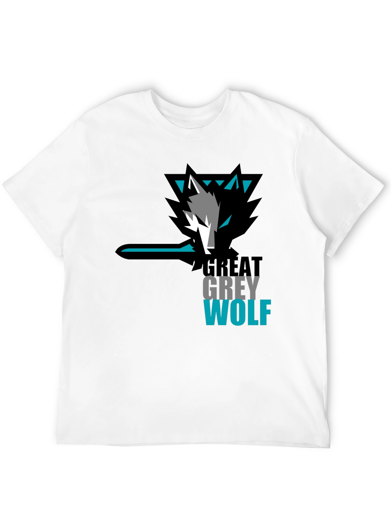 Great Grey Wolf Graphic T-Shirt