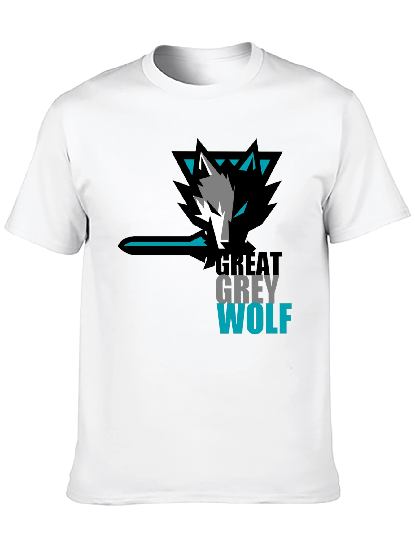 Great Grey Wolf Graphic T-Shirt