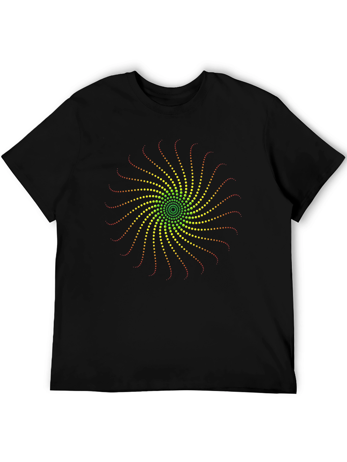 Rasta Spiral Graphic Tee - Stylish Cotton Comfort