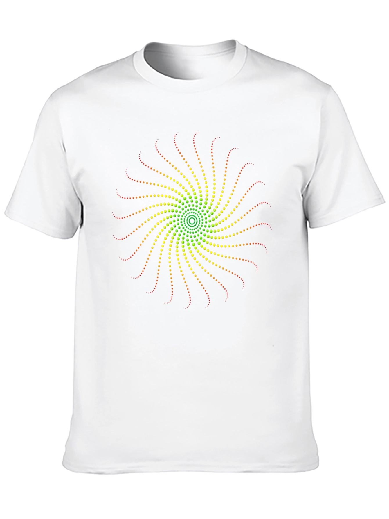 Rasta Spiral Graphic Tee - Stylish Cotton Comfort
