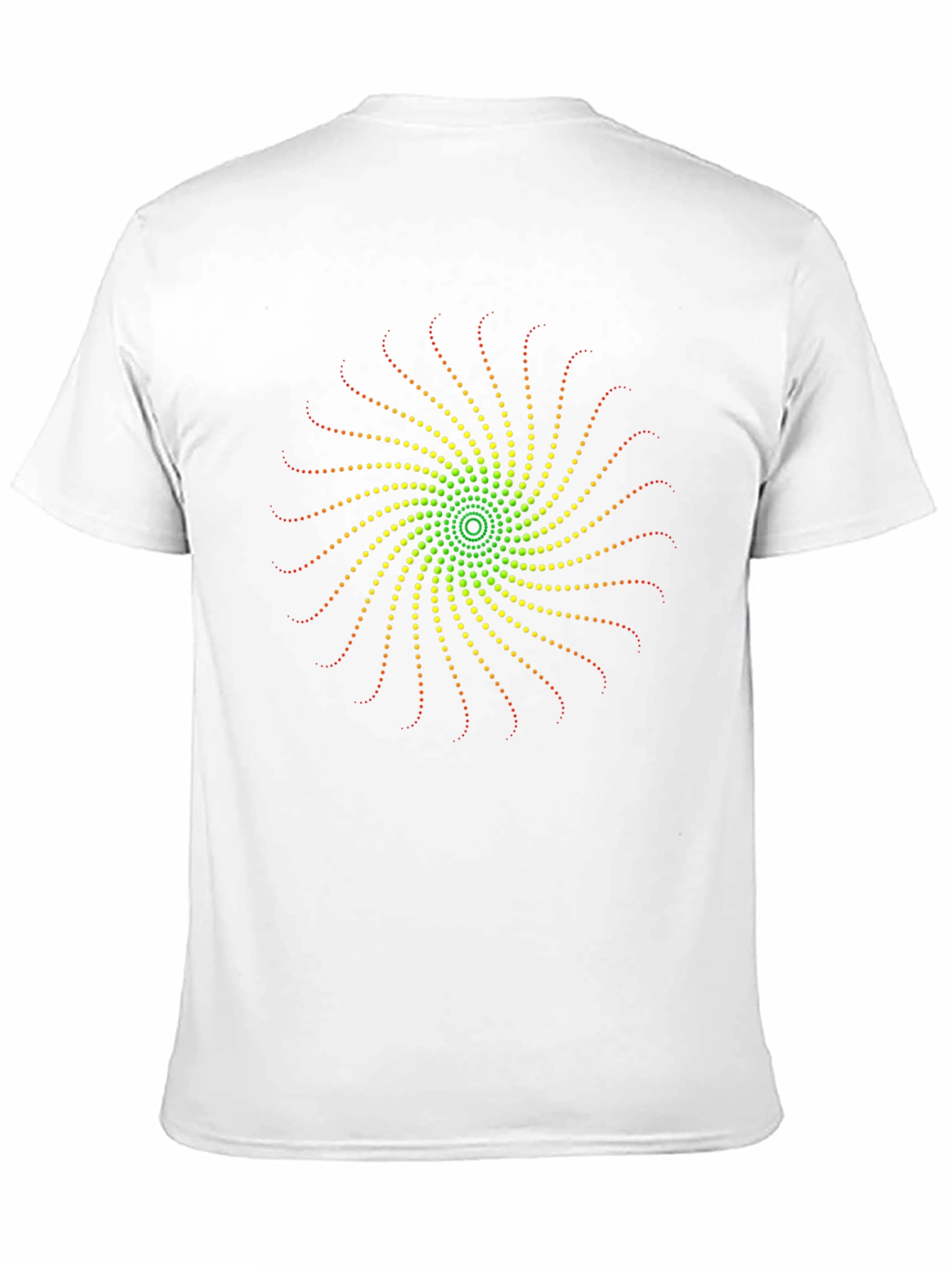 Rasta Spiral Graphic Tee - Stylish Cotton Comfort