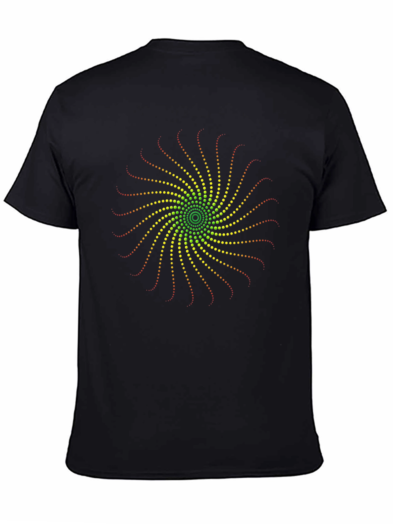 Rasta Spiral Graphic Tee - Stylish Cotton Comfort