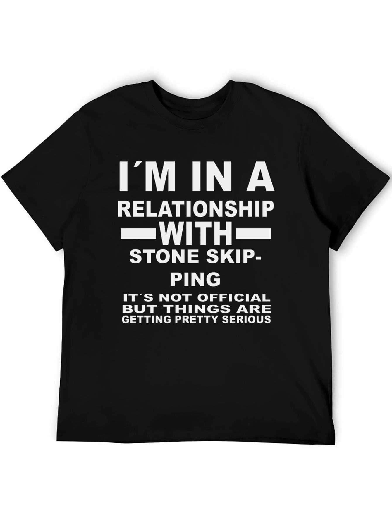 Stone Skipping Relationship Graphic T-Shirt