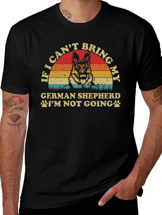 German Shepherd Graphic Tee - Dog Lover T-Shirt