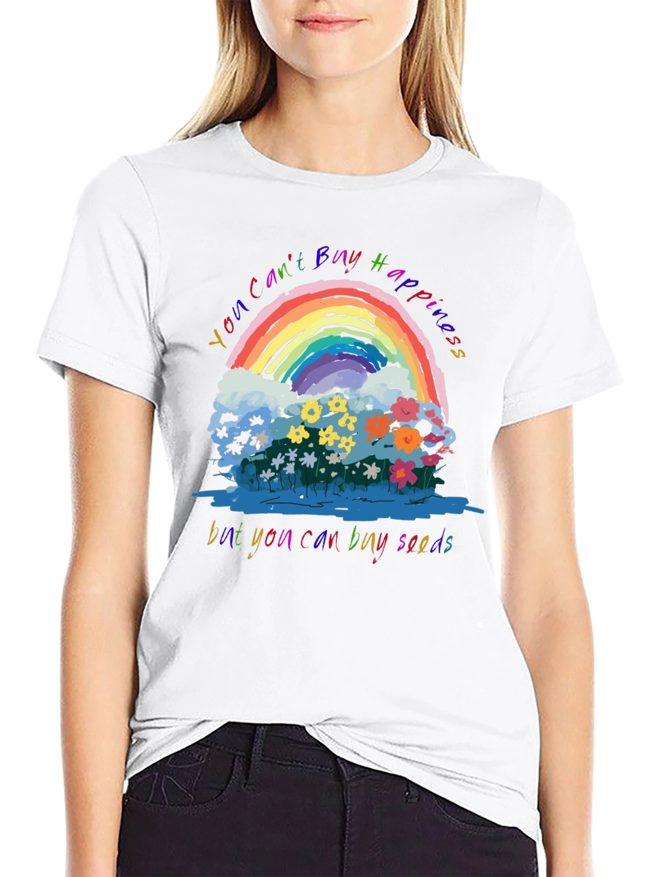 Happiness Seeds Graphic T-Shirt