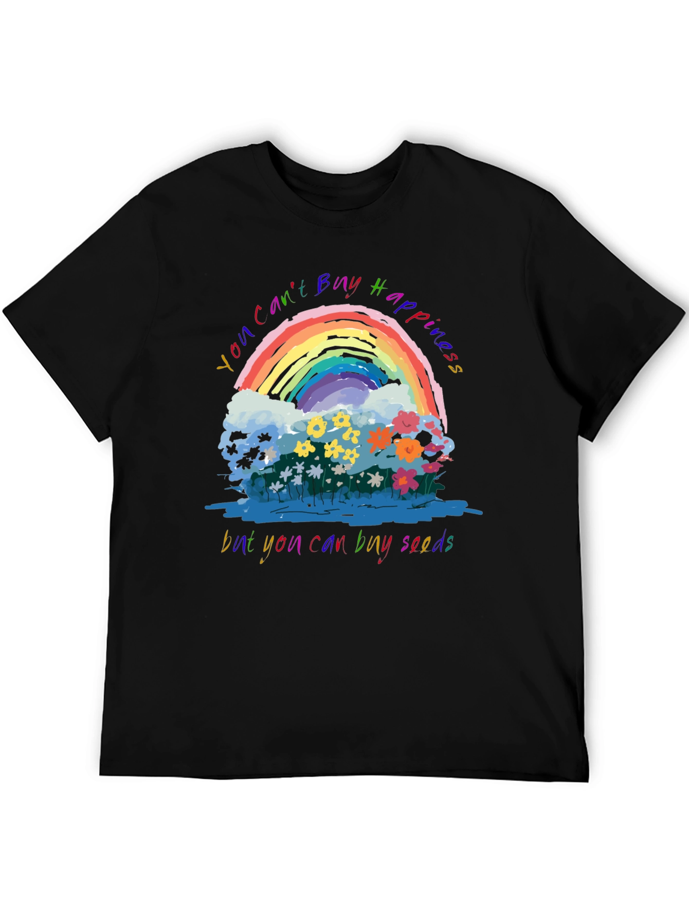 Happiness Seeds Graphic T-Shirt