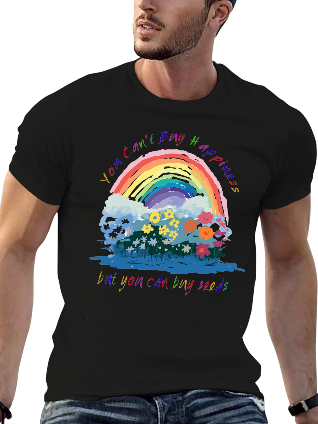 Happiness Seeds Graphic T-Shirt