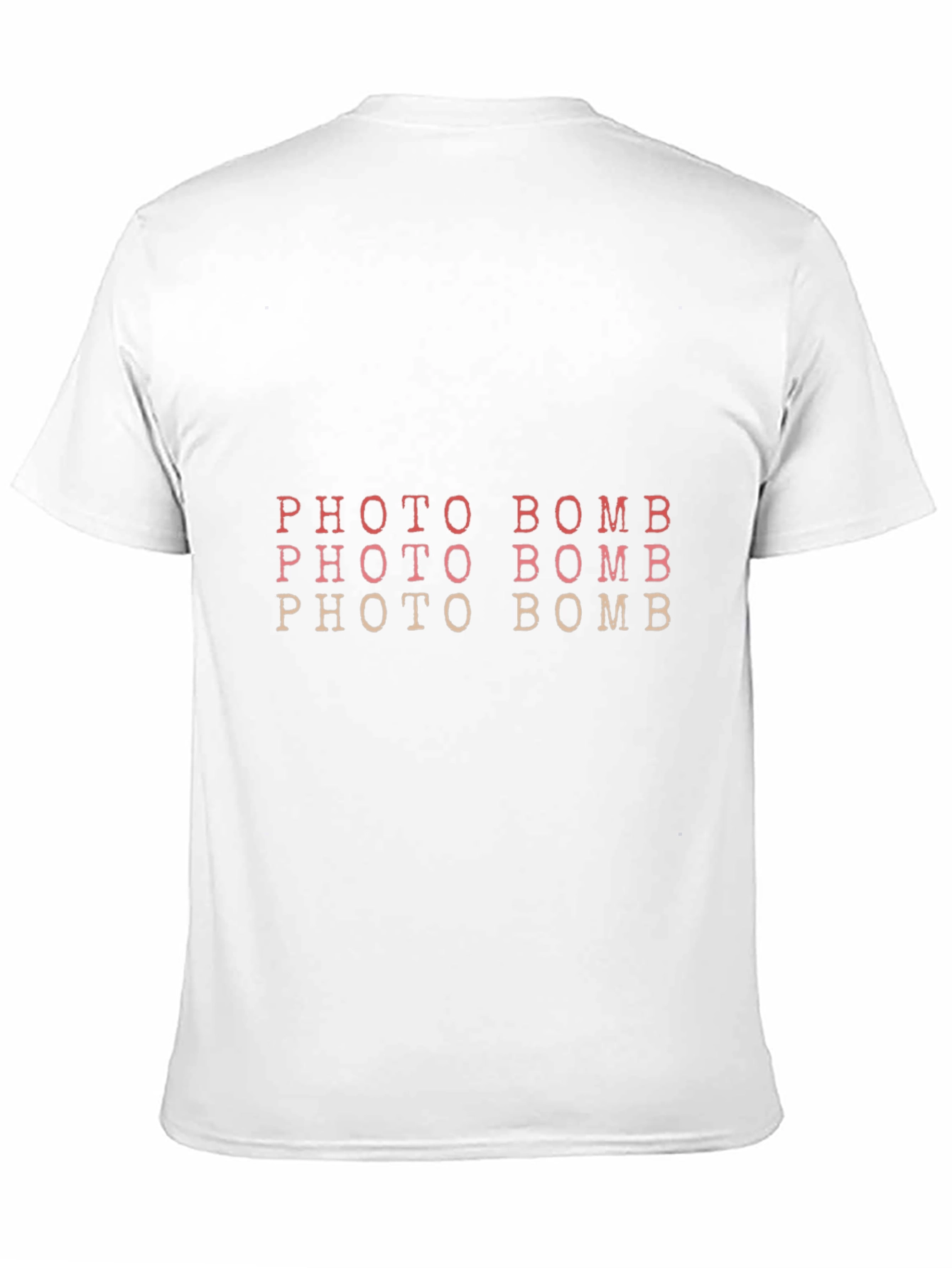 Photo Bomb Graphic Tee - Mens Black T-Shirt