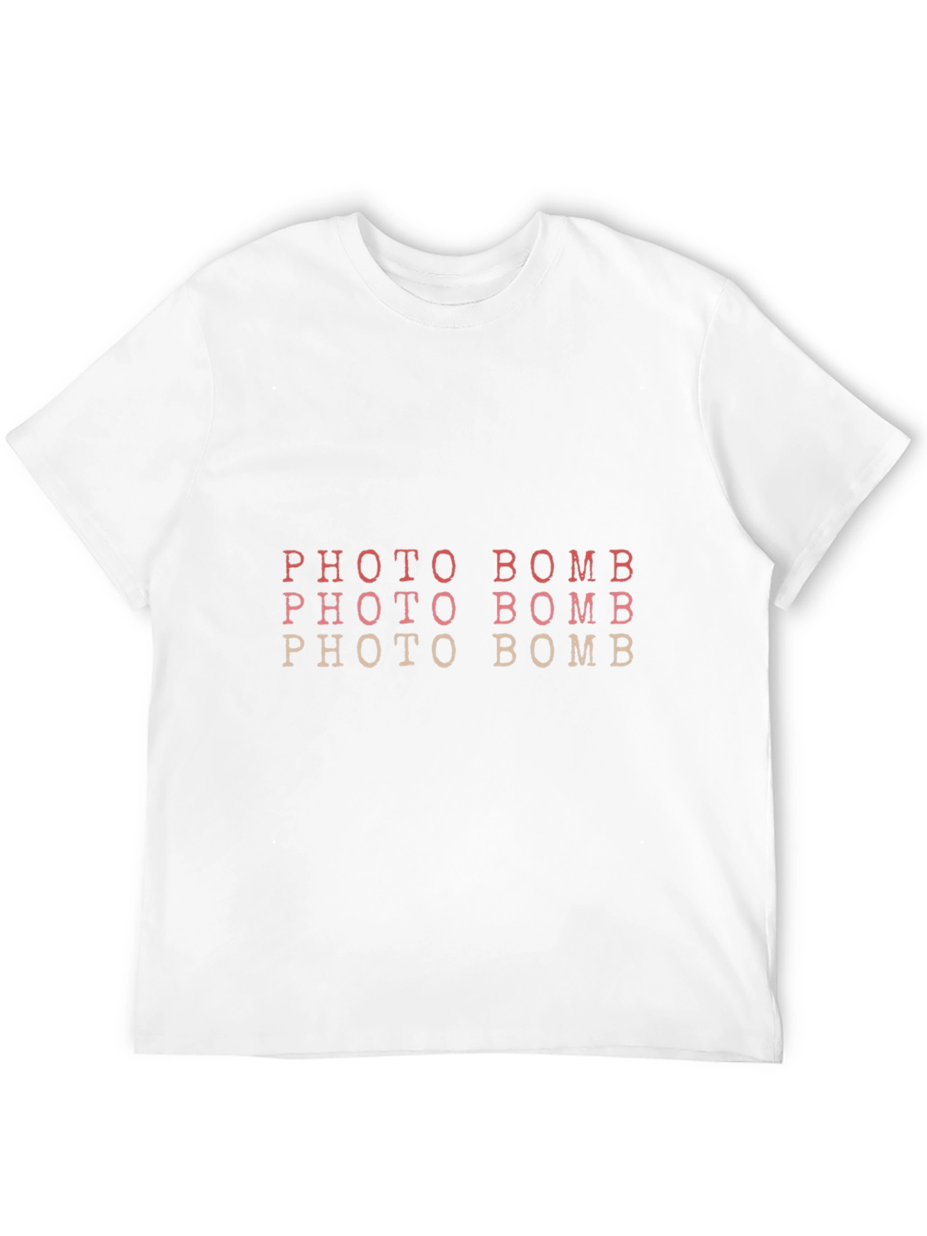 Photo Bomb Graphic Tee - Mens Black T-Shirt