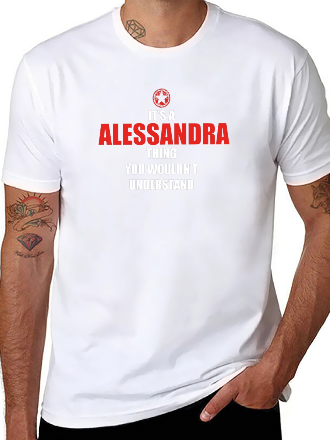 Alessandra Thing T-Shirt - Novelty Graphic Tee
