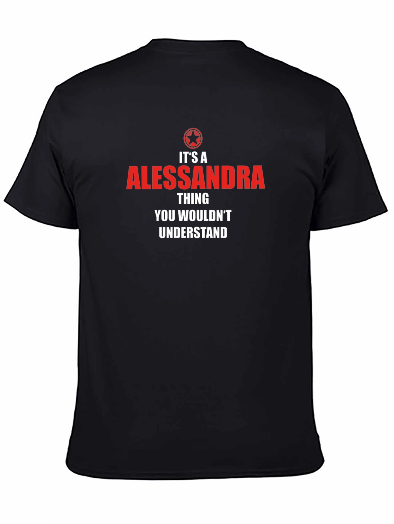 Alessandra Thing T-Shirt - Novelty Graphic Tee