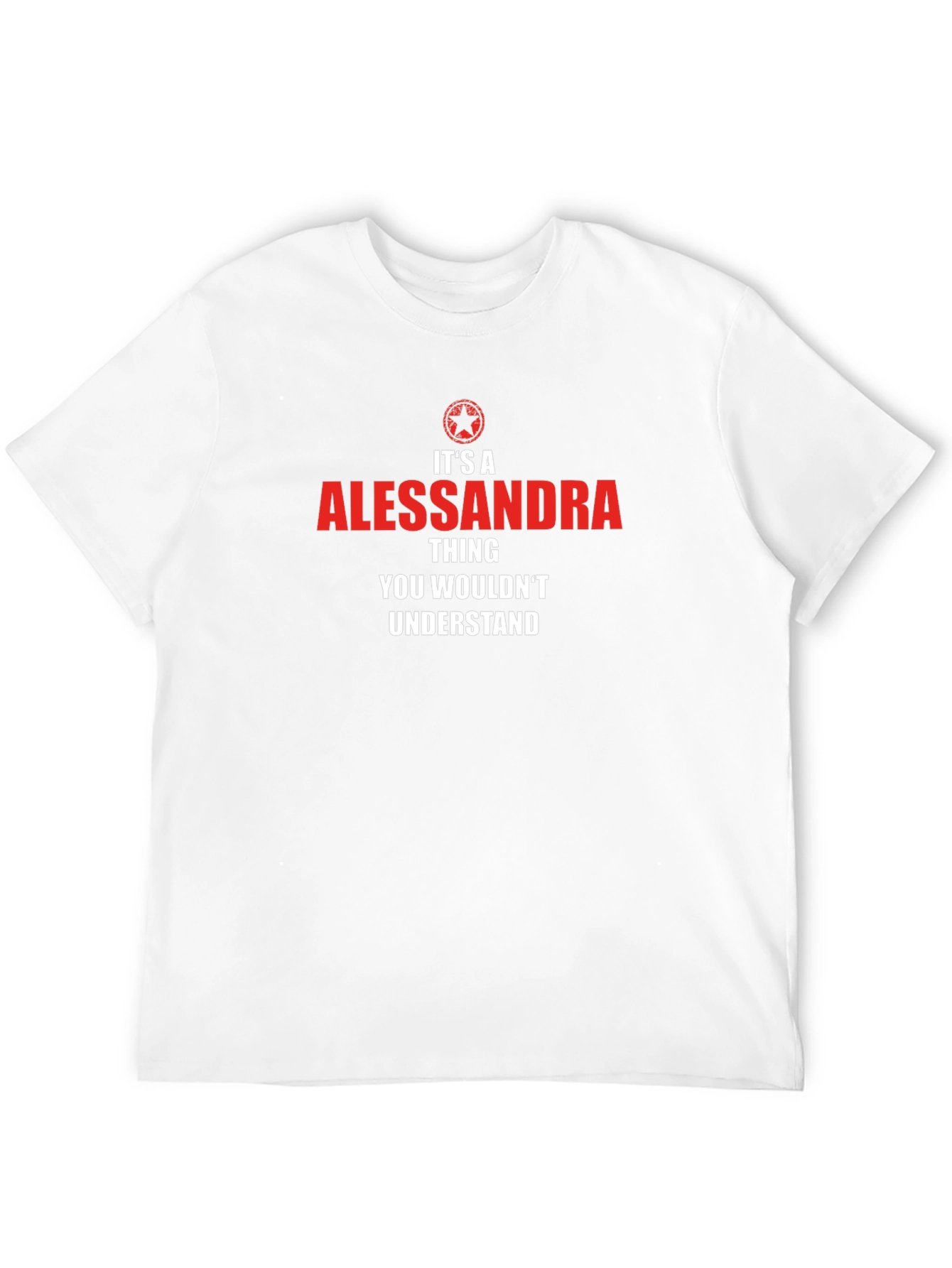 Alessandra Thing T-Shirt - Novelty Graphic Tee