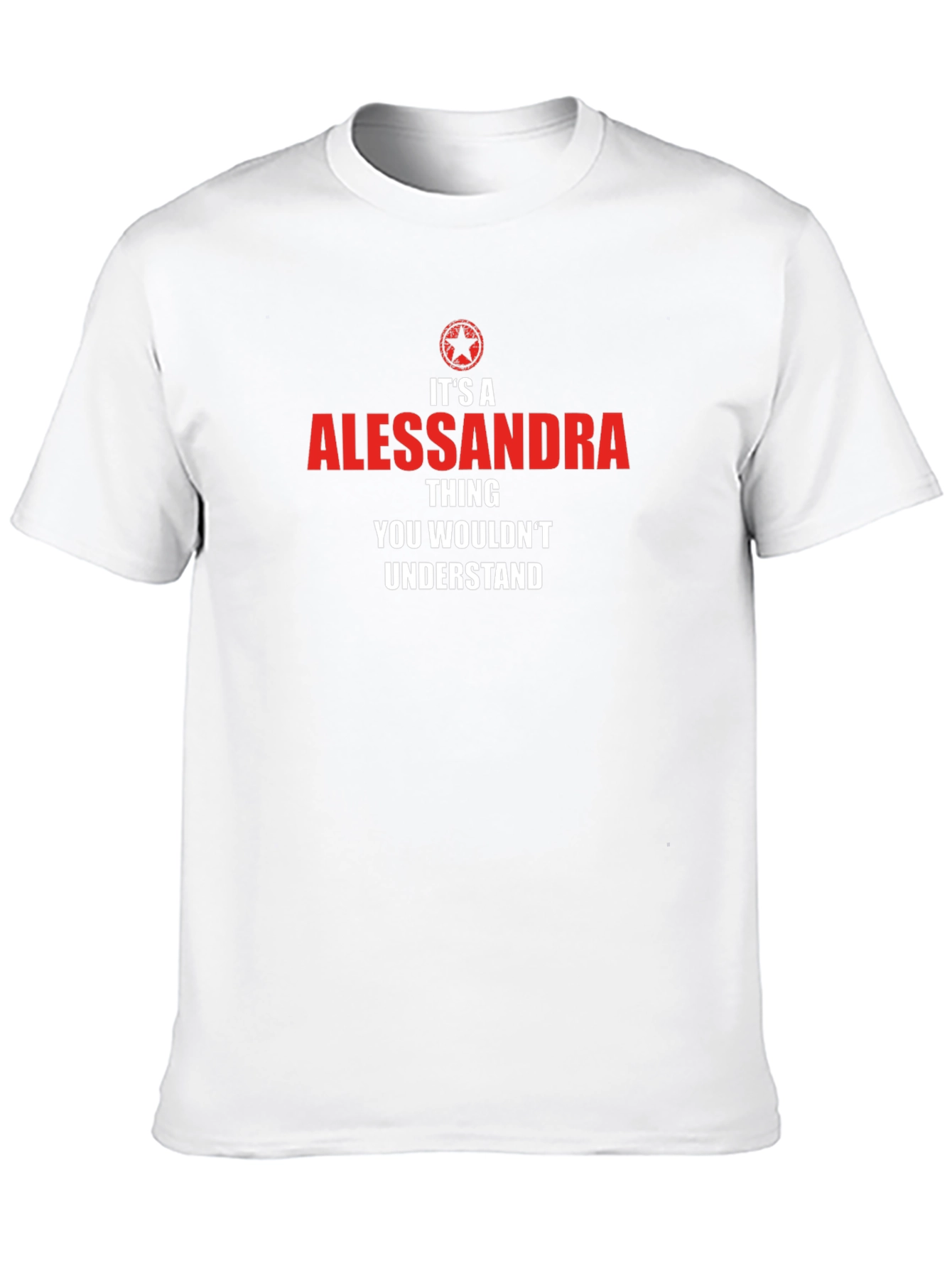 Alessandra Thing T-Shirt - Novelty Graphic Tee