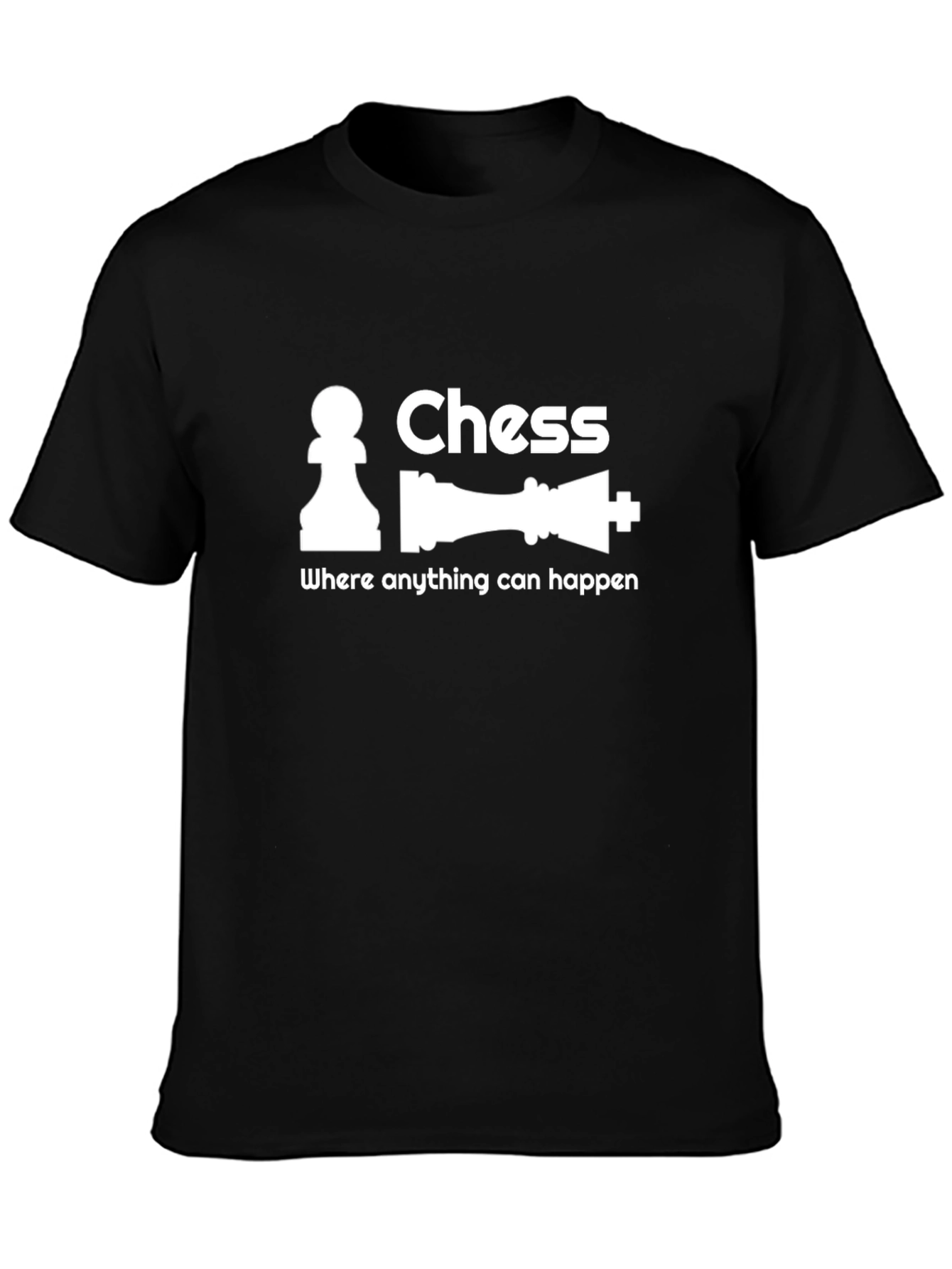 Chess Graphic T-Shirt - Where Anything Can Happen!