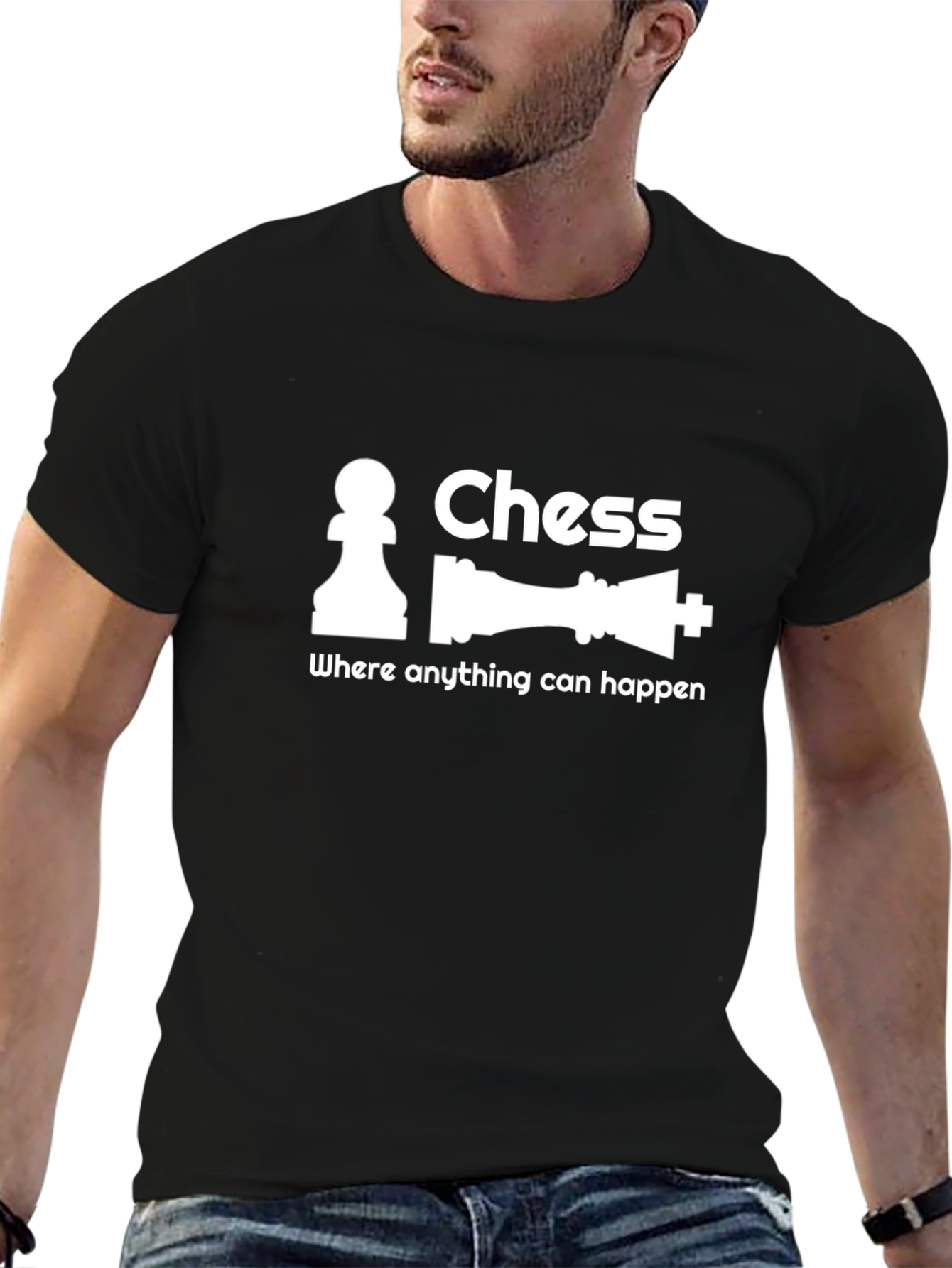 Chess Graphic T-Shirt - Where Anything Can Happen!