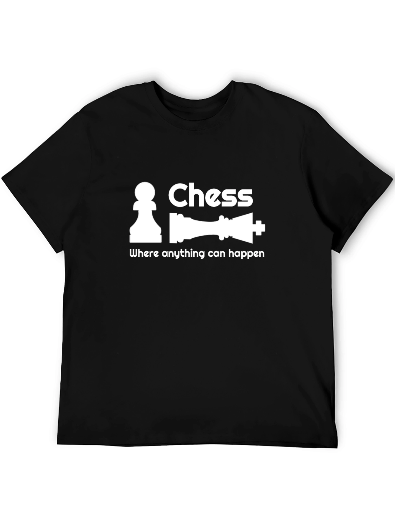 Chess Graphic T-Shirt - Where Anything Can Happen!