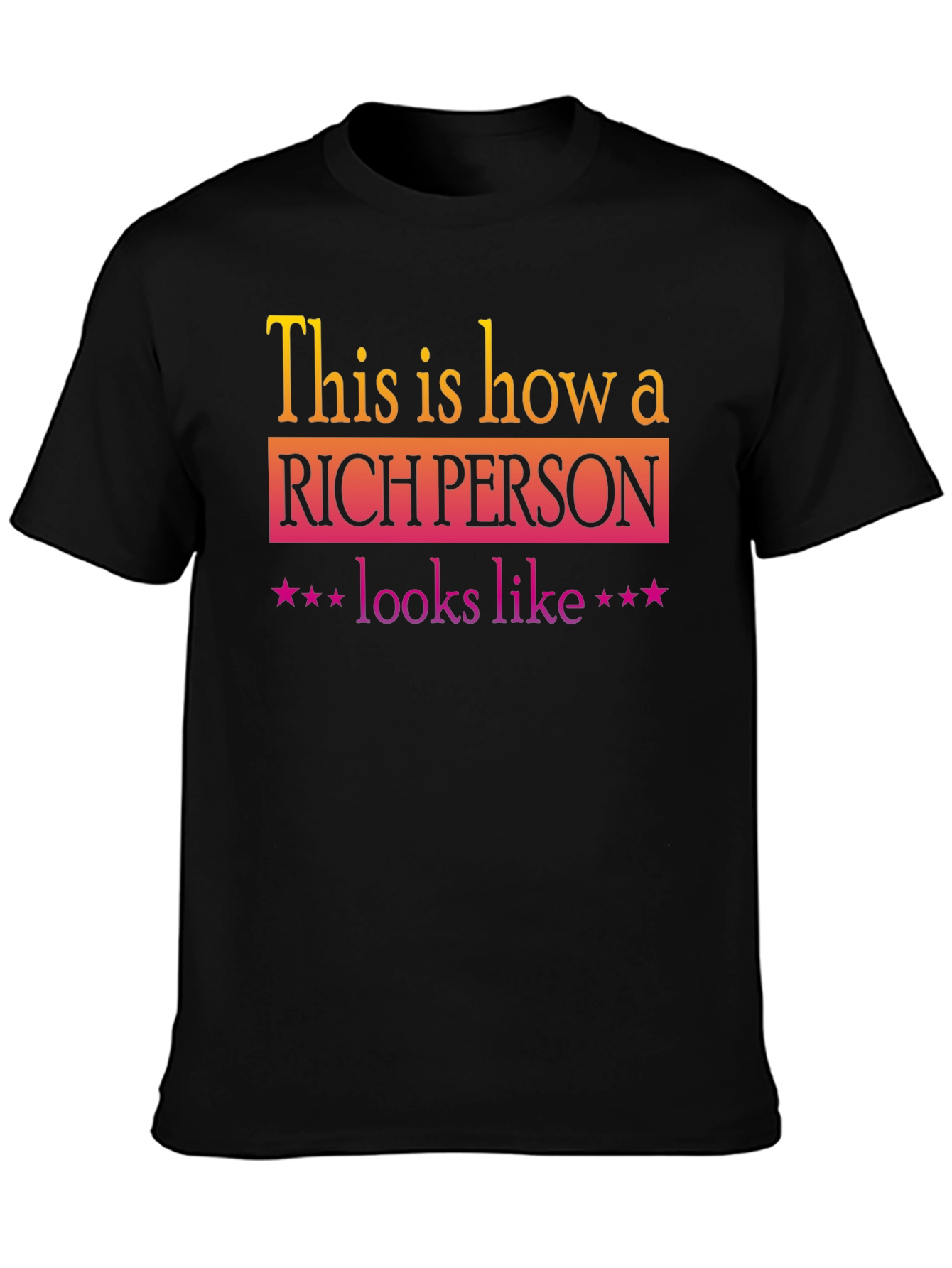 Rich Person Graphic Tee