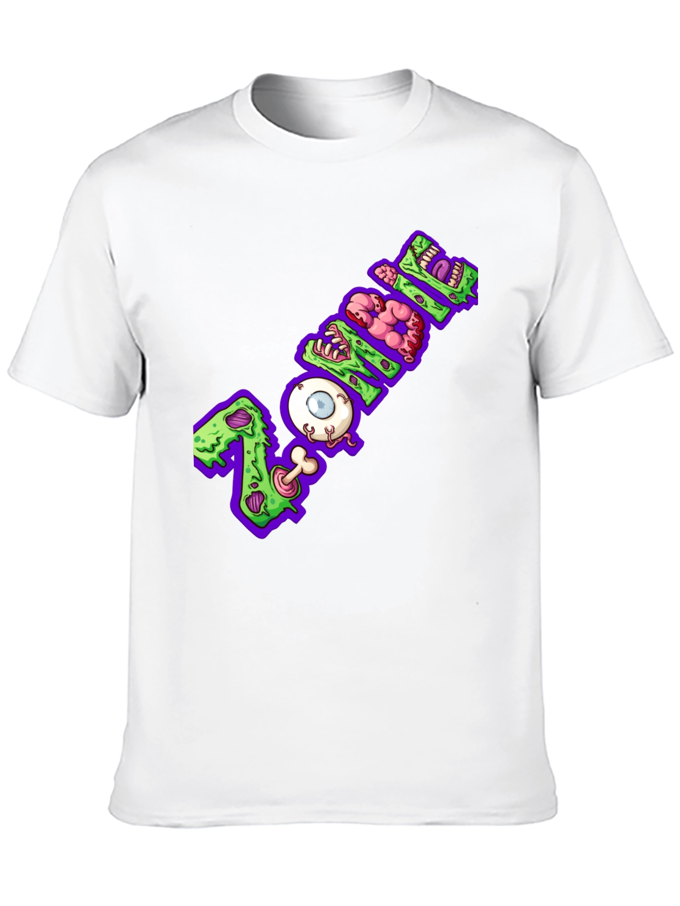 Zombie Graphic Tee - Halloween Style